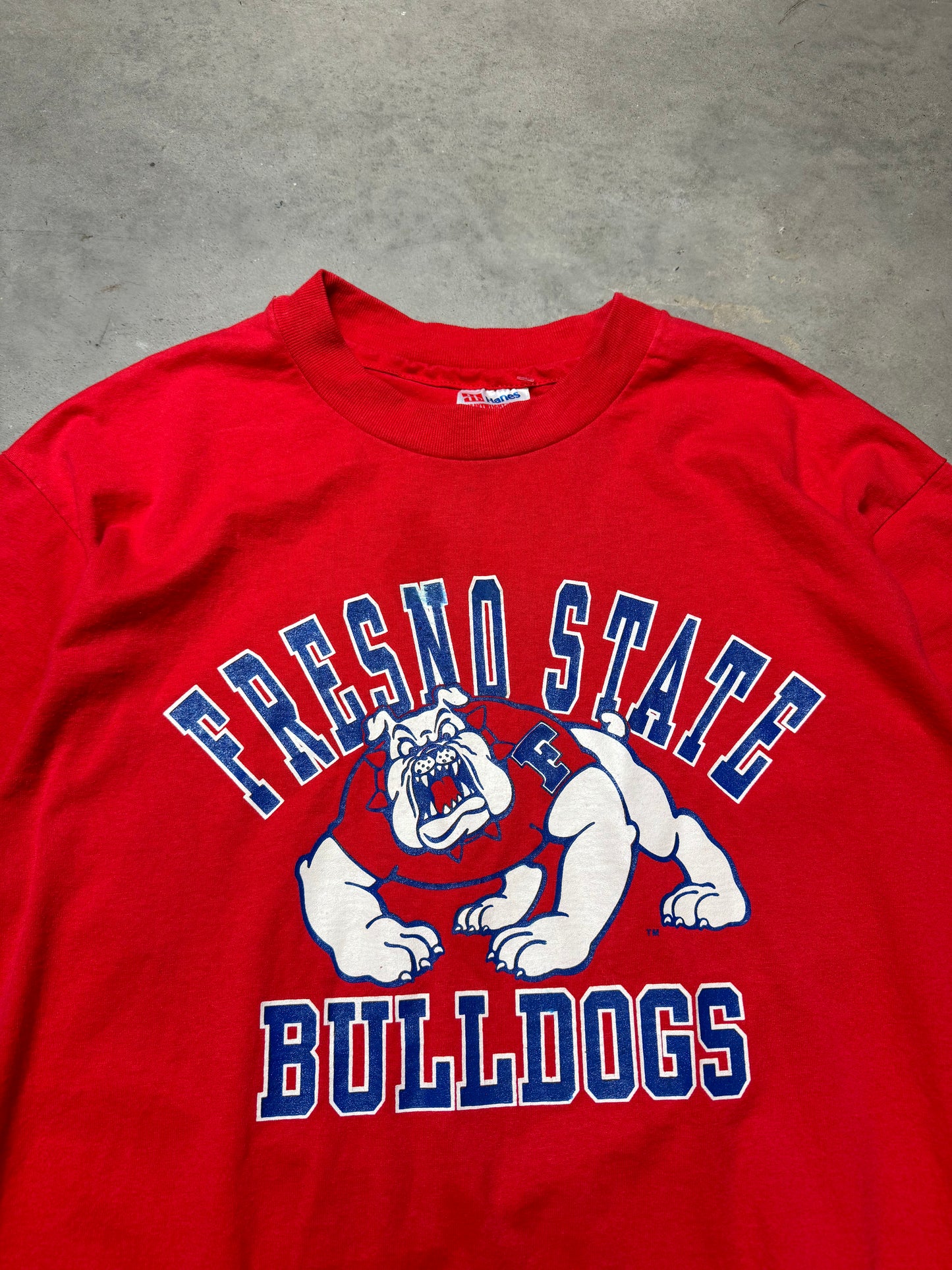 90’s Fresno State Bulldogs Vintage College Tee (Large)