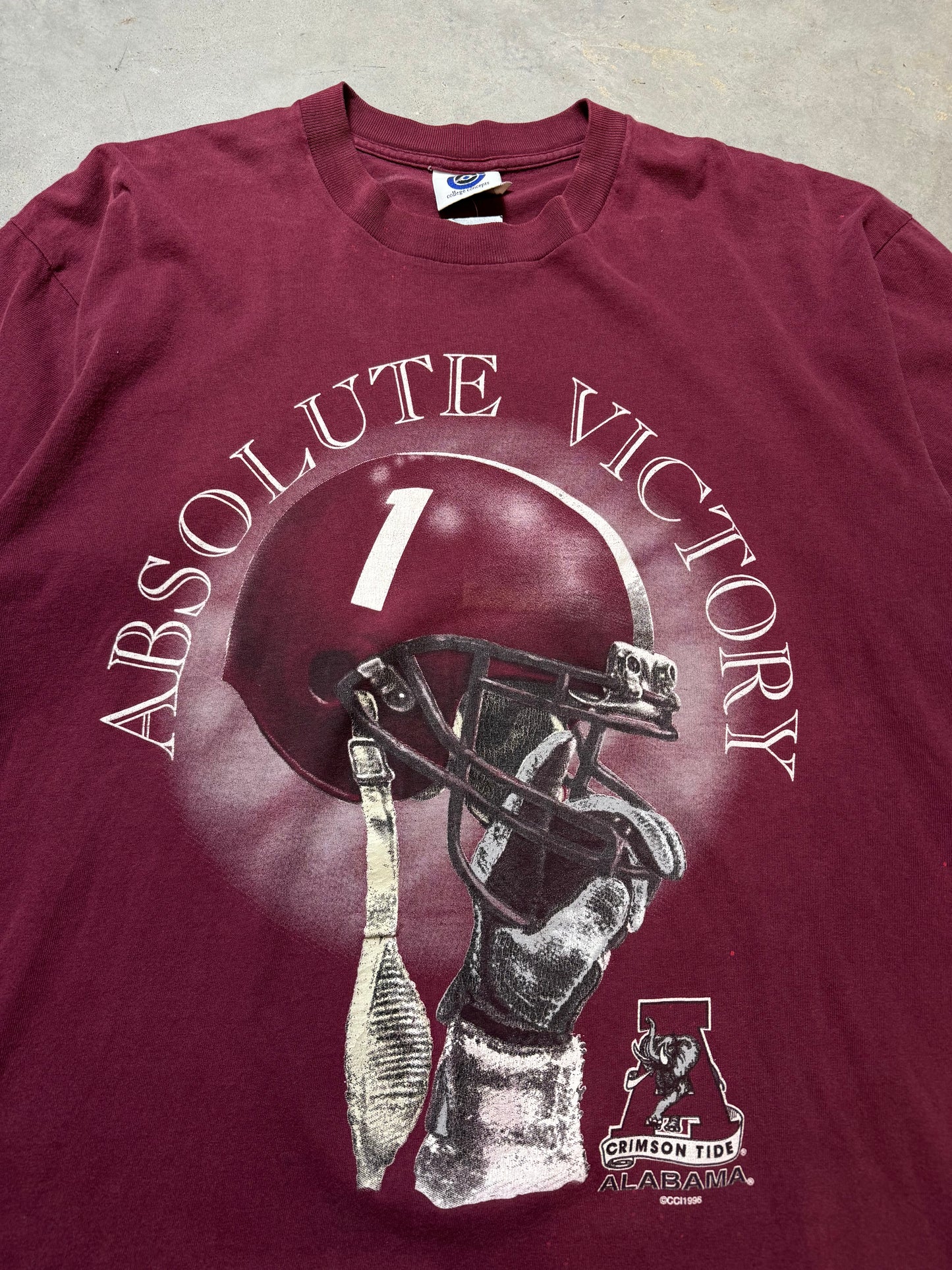 1996 Alabama Crimson Tide Vintage College Football Tee (XL)