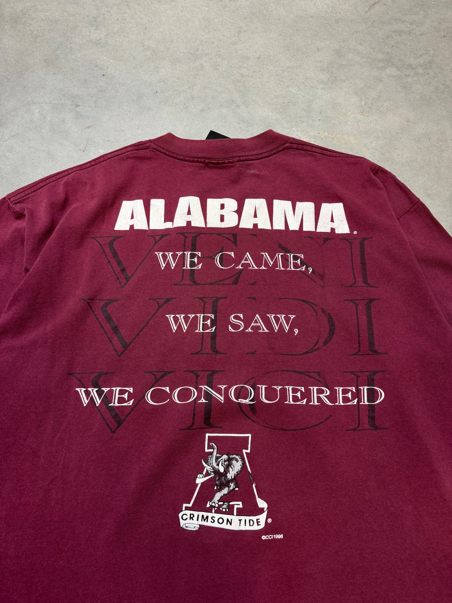 1996 Alabama Crimson Tide Vintage College Football Tee (XL)