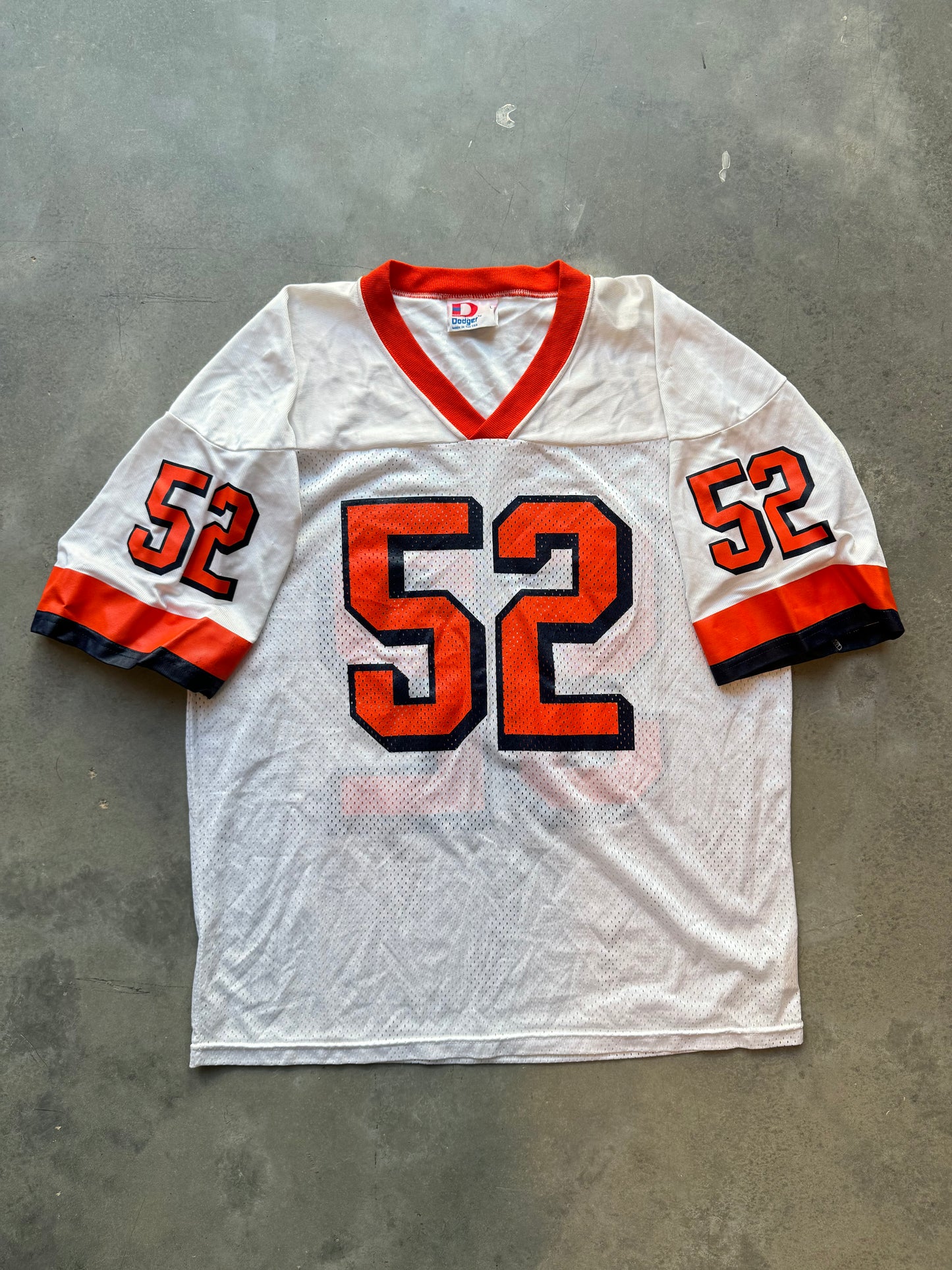 90’s Syracuse Orangemen Vintage White College Football Jersey - Deadstock (Large)