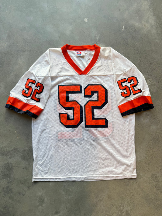 90’s Syracuse Orangemen Vintage White College Football Jersey - Deadstock (Large)