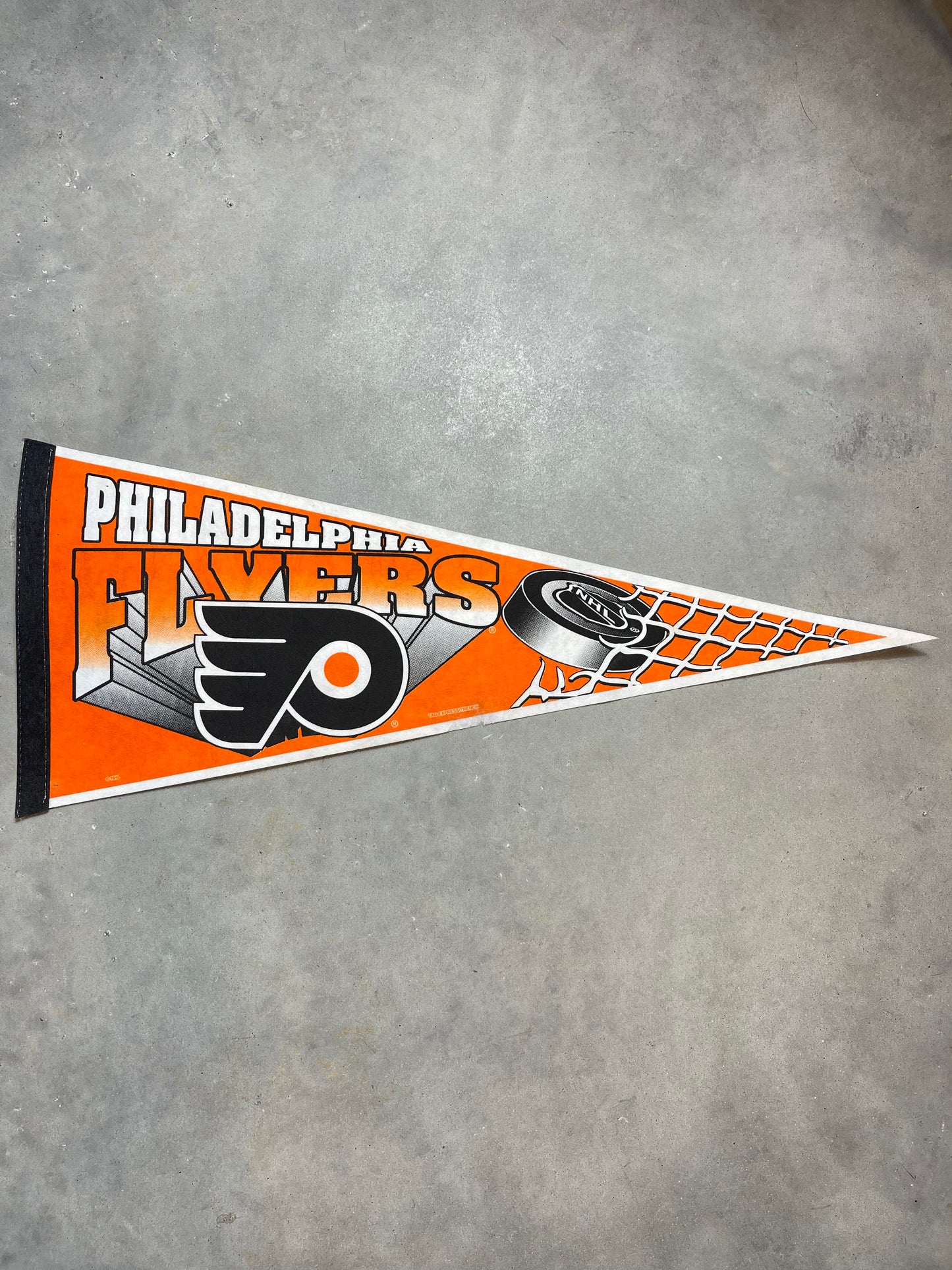 90’s Philadelphia Flyers Vintage NHL Hockey Pennant