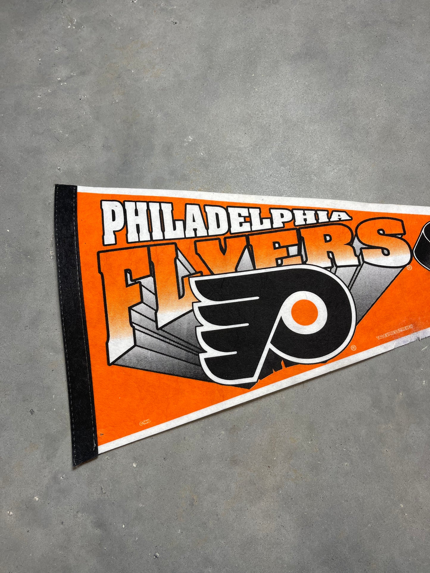 90’s Philadelphia Flyers Vintage NHL Hockey Pennant