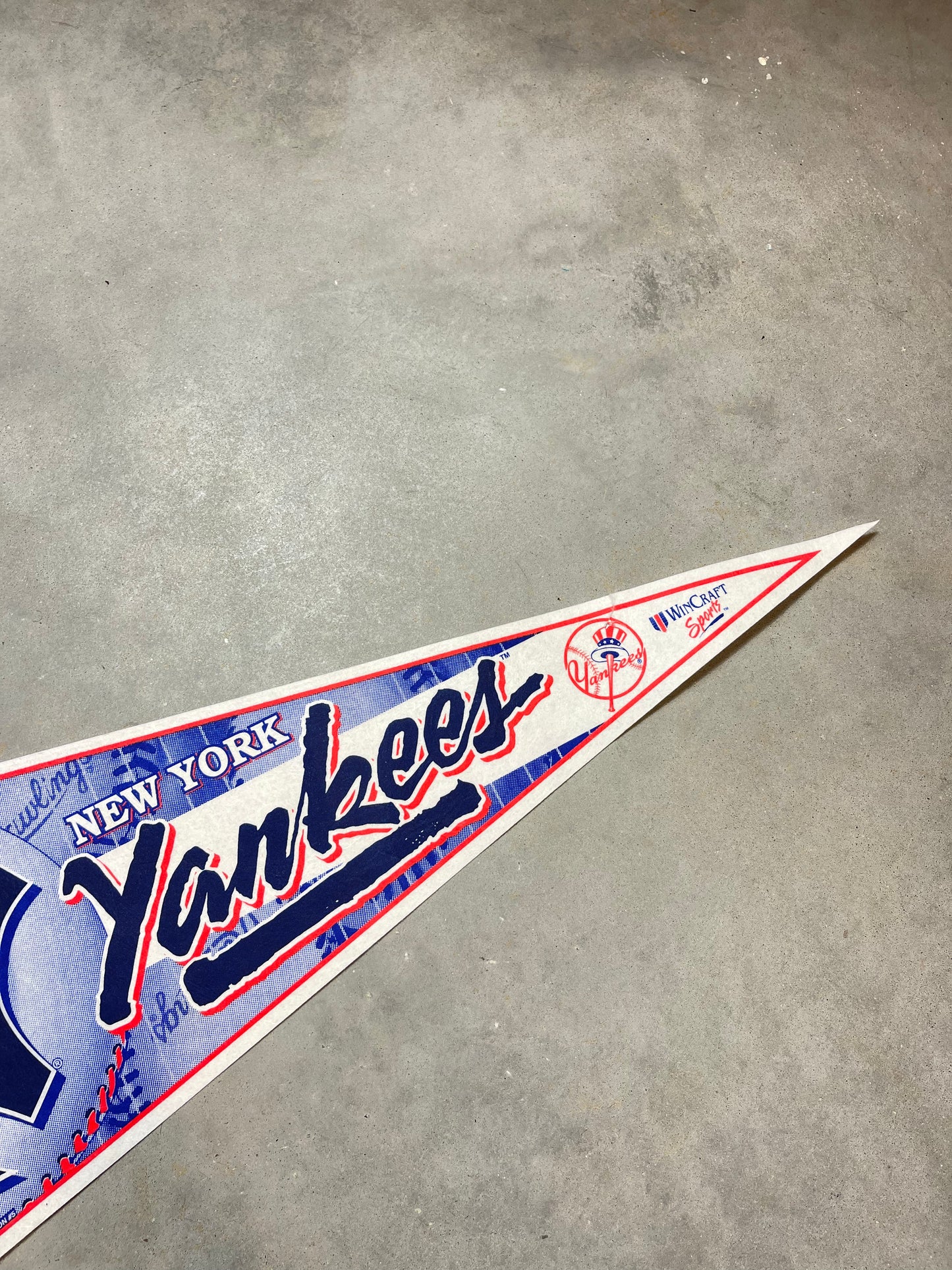 1999 New York Yankees Vintage MLB Baseball Pennant