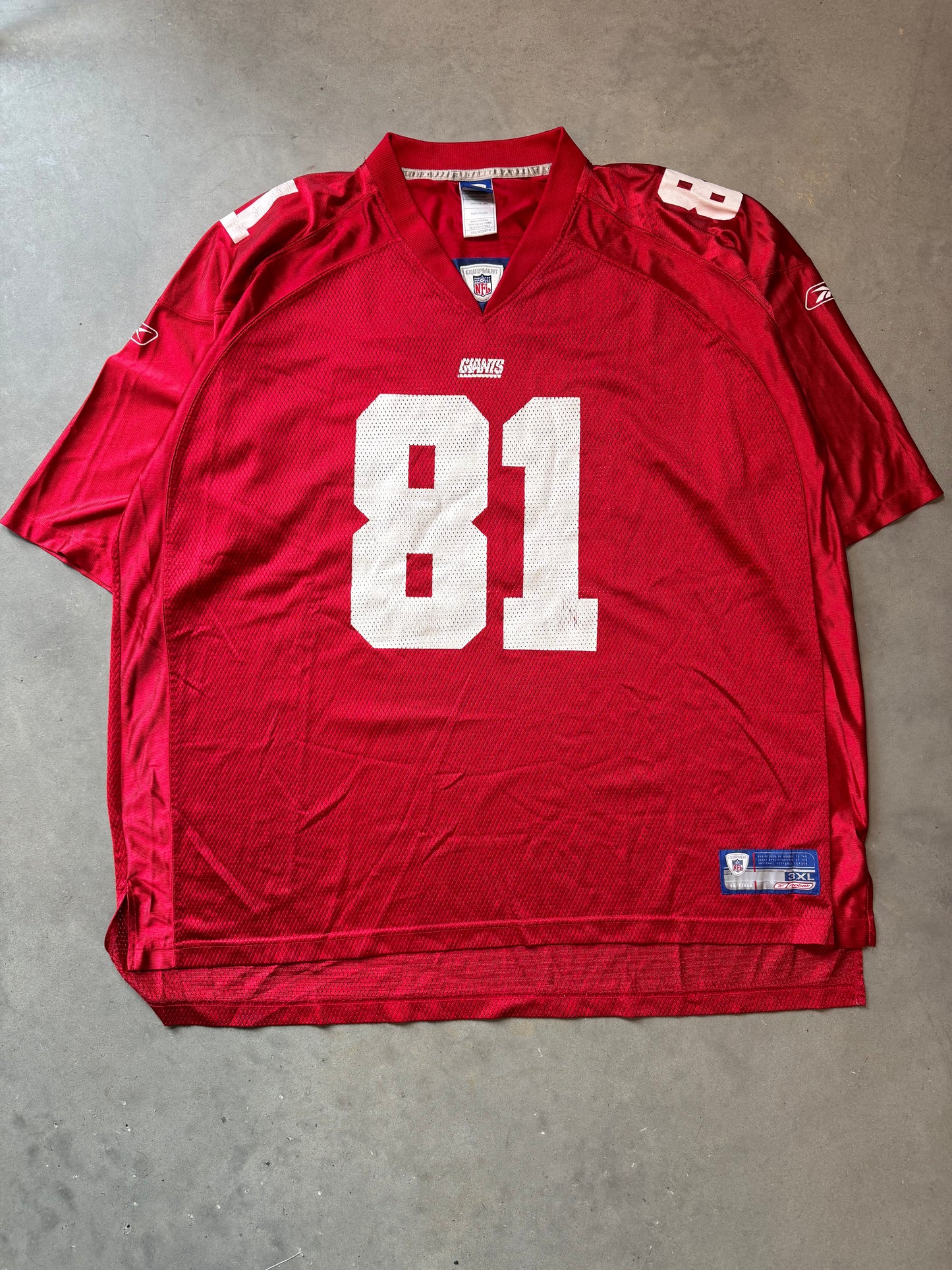 00’s New York Giants Amani Toomer Vintage Alternate Reebok NFL Jersey (XXXL)