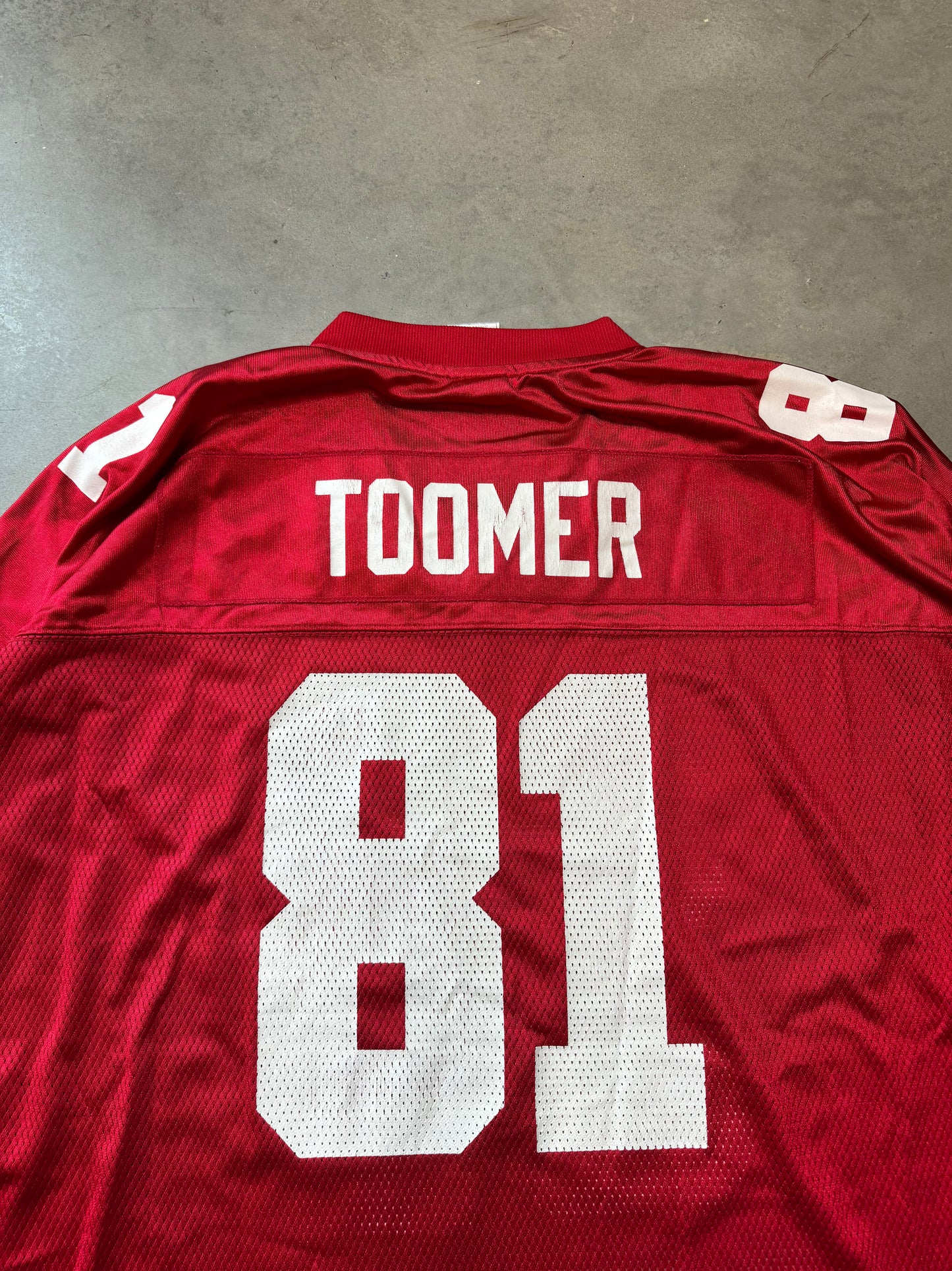 00’s New York Giants Amani Toomer Vintage Alternate Reebok NFL Jersey (XXXL)