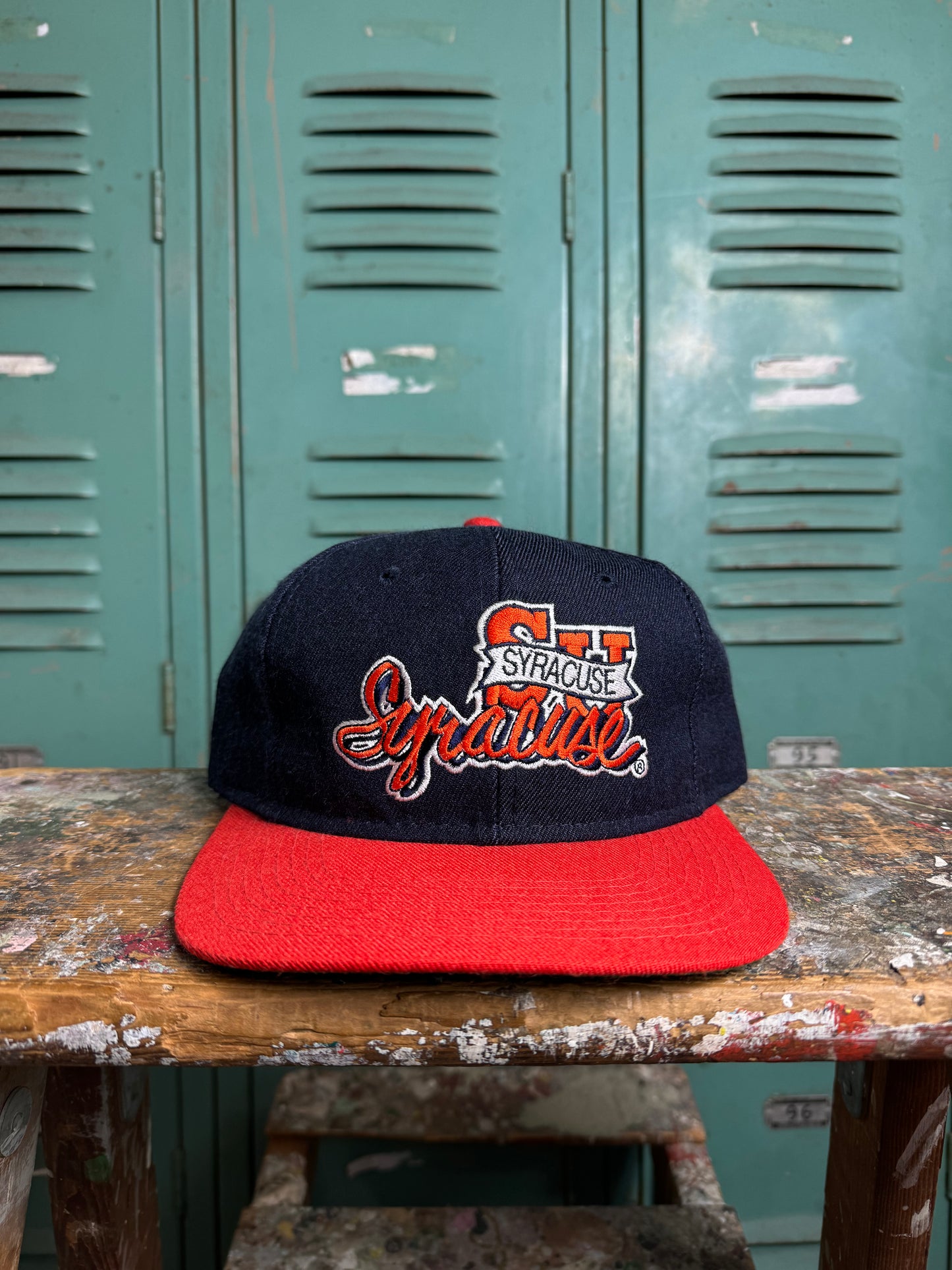 90’s Syracuse Orangemen Vintage The Game Wool College Snapback Hat - Deadstock (OSFA)