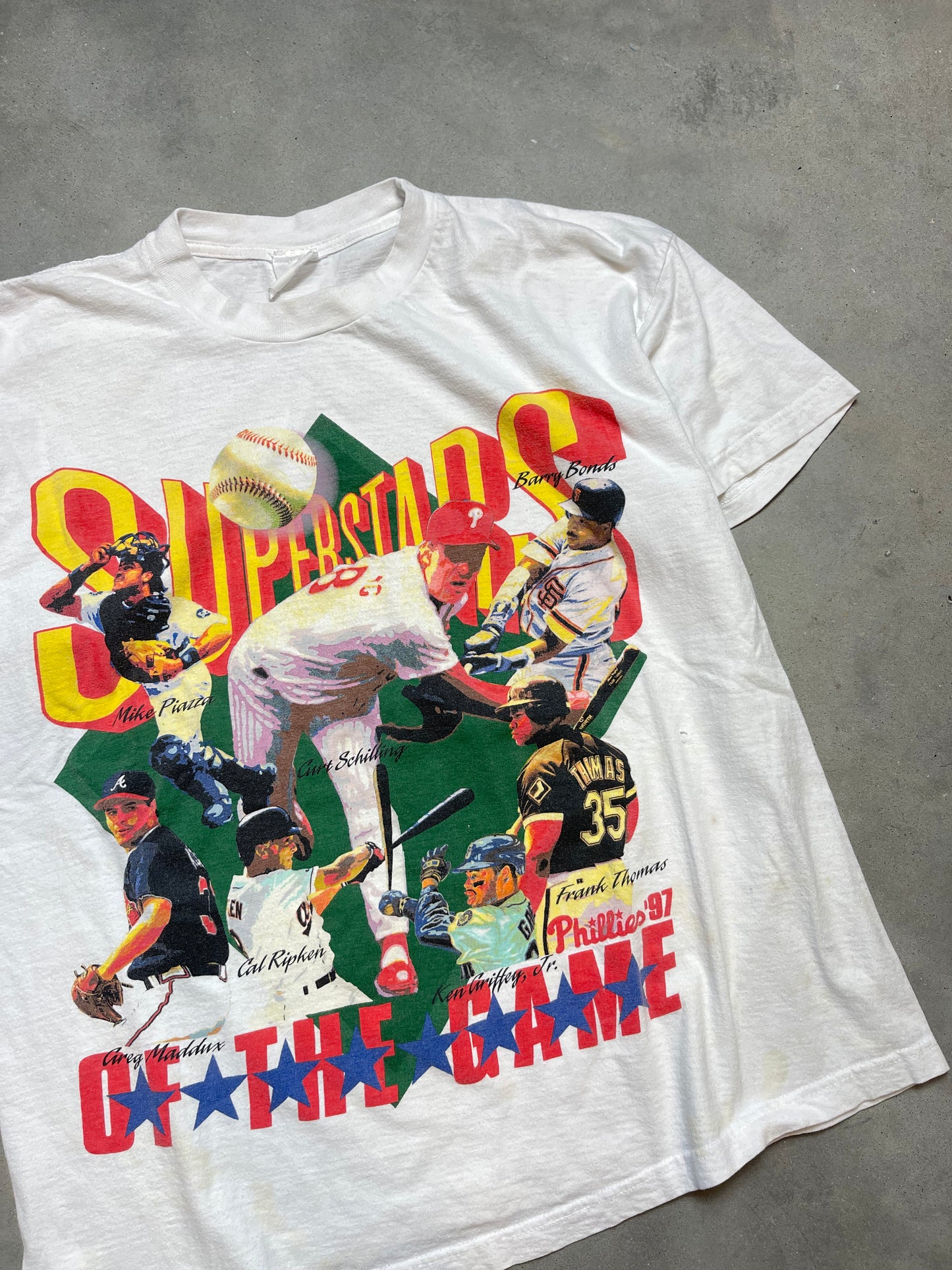 90’s MLB Superstars of the Game Vintage Tee (Small)
