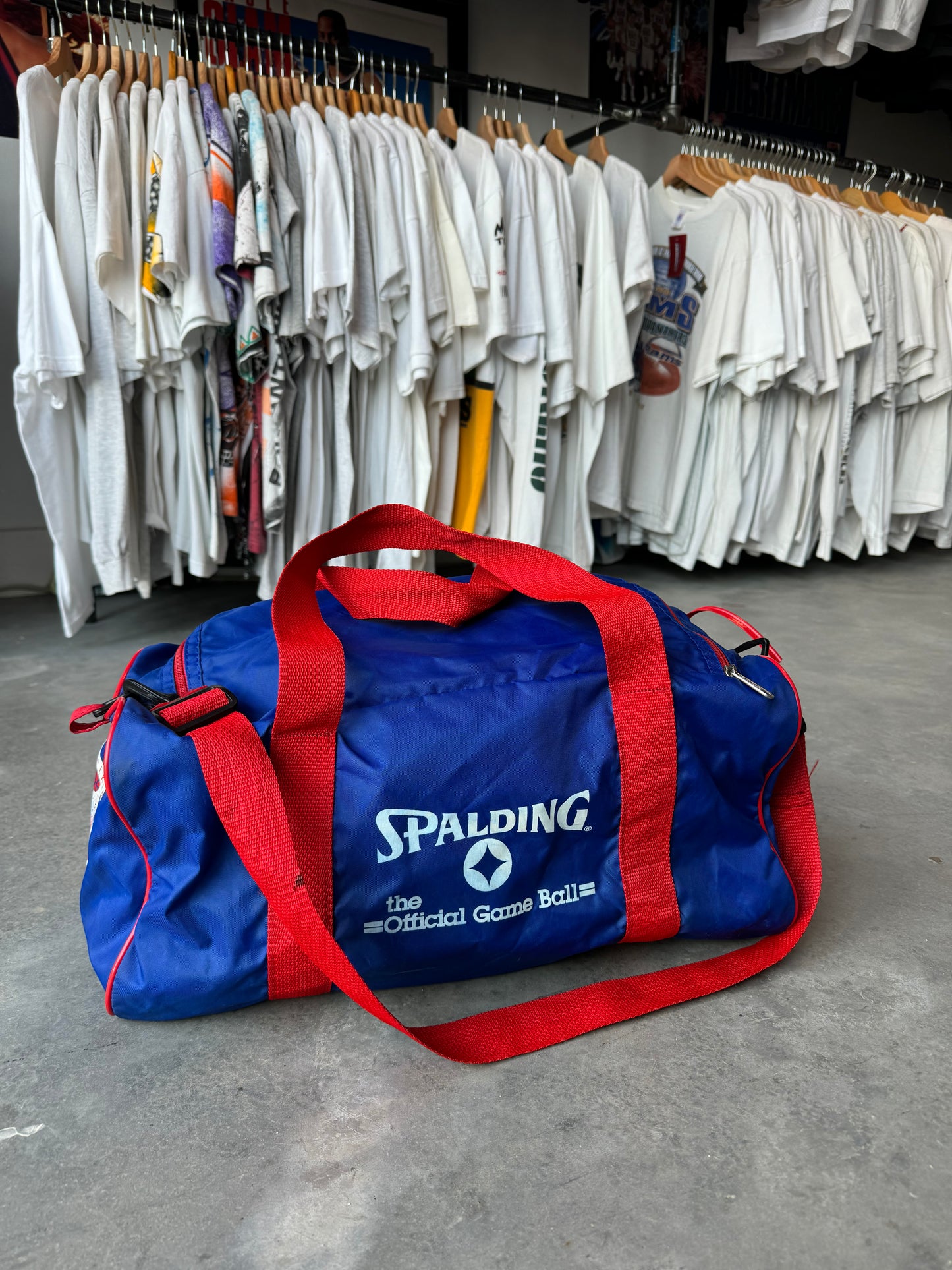 1991 Charlotte NBA All Star Weekend Spaulding Duffle Bag