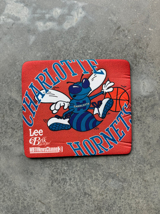 90’s Charlotte Hornets Vintage Lee x Belk Printed NBA Mouse Pad - Brand New