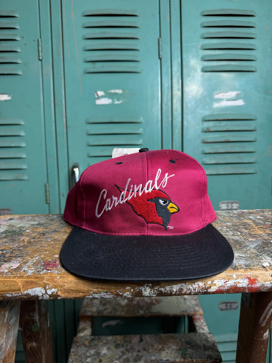 90’s Arizona Cardinals Vintage NFL Snapback Hat - Deadstock (OSFA)