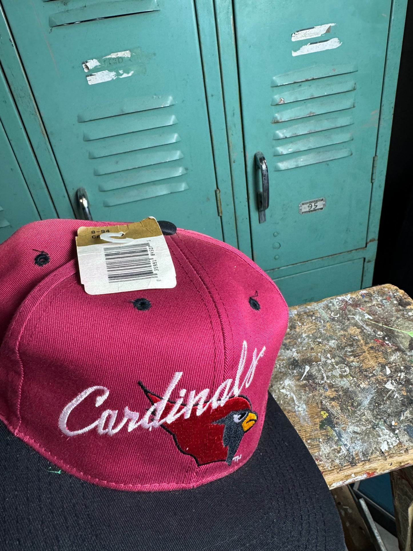 90’s Arizona Cardinals Vintage NFL Snapback Hat - Deadstock (OSFA)