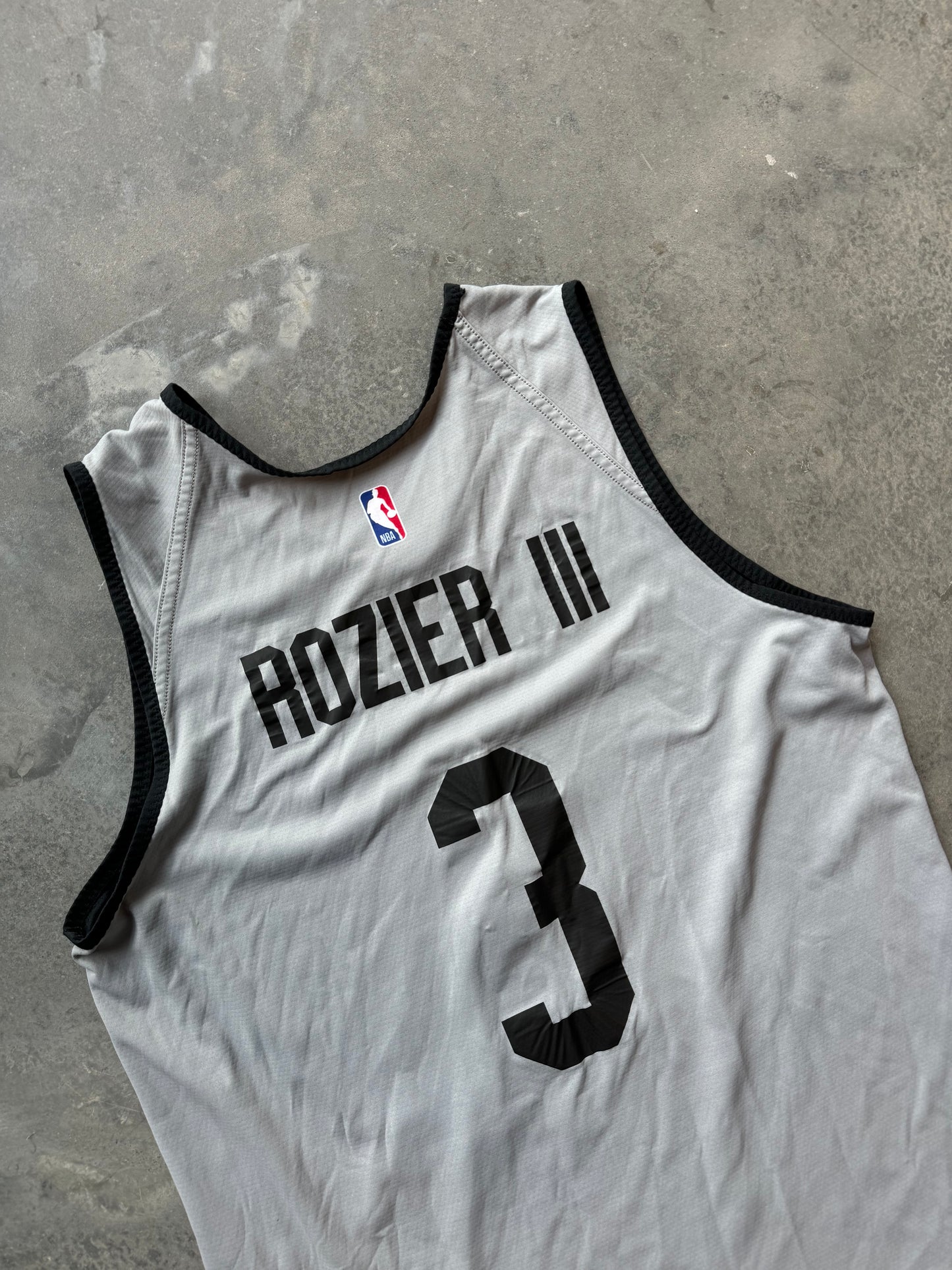 2020/2021 Charlotte Hornets Terry Rozier Lendingtree Worn Jordan Reversible Practice Jersey (Medium Tall)