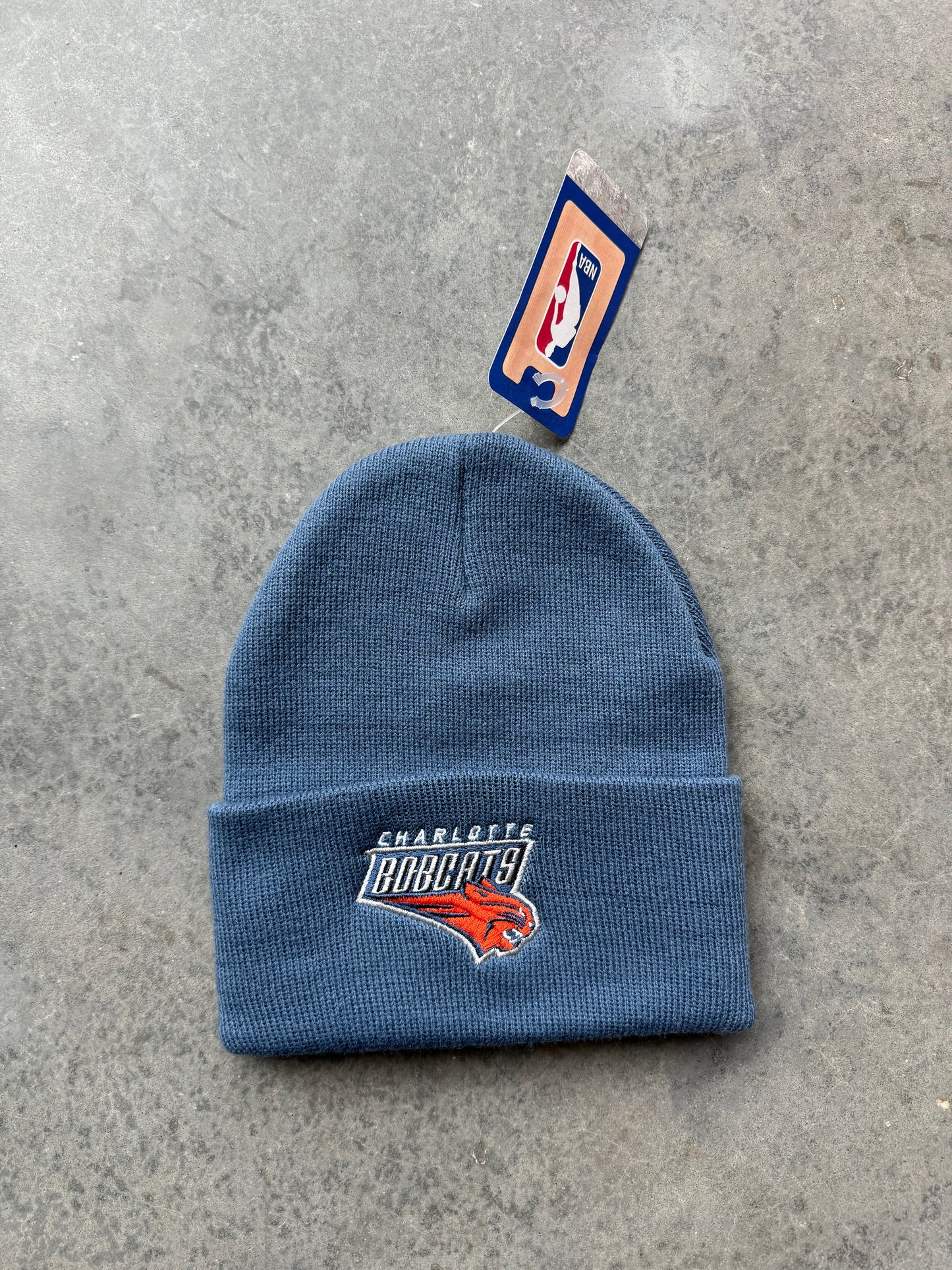 00’s Charlotte Bobcats Vintage NBA Beanie - Deadstock (OSFA)