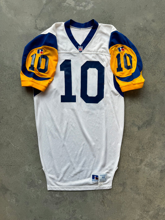 1999 St. Louis Rams Trent Green Team Issued Russell Athletic NFL Jersey (Size 48)