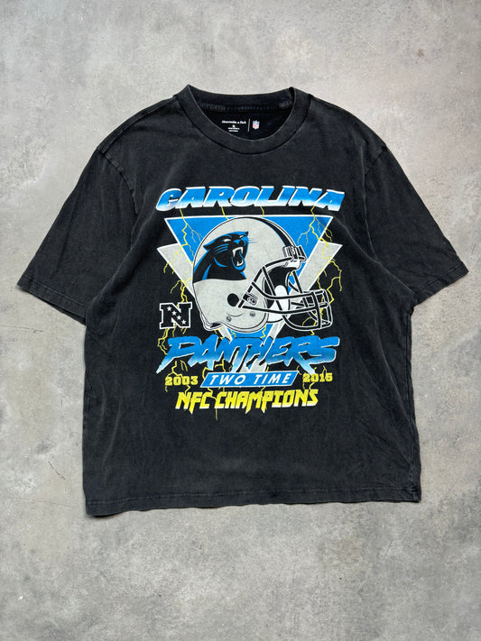 Carolina Panthers x Abercrombie & Fitch Vintage Style NFL Tee (XL)