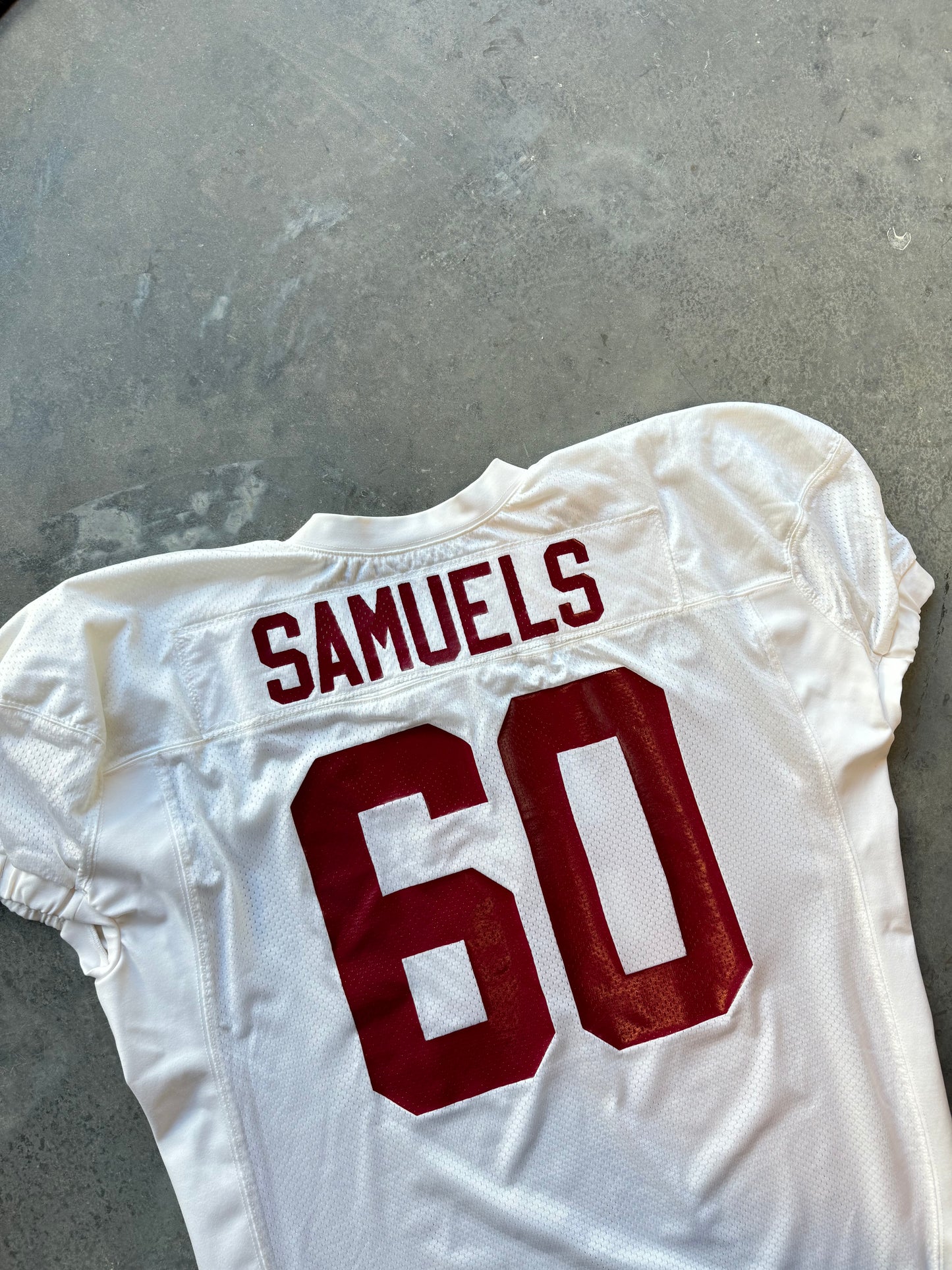 2000 Alabama Crimson Tide Chris Samuels Team Issued Nike College Football Jersey (Size 58)