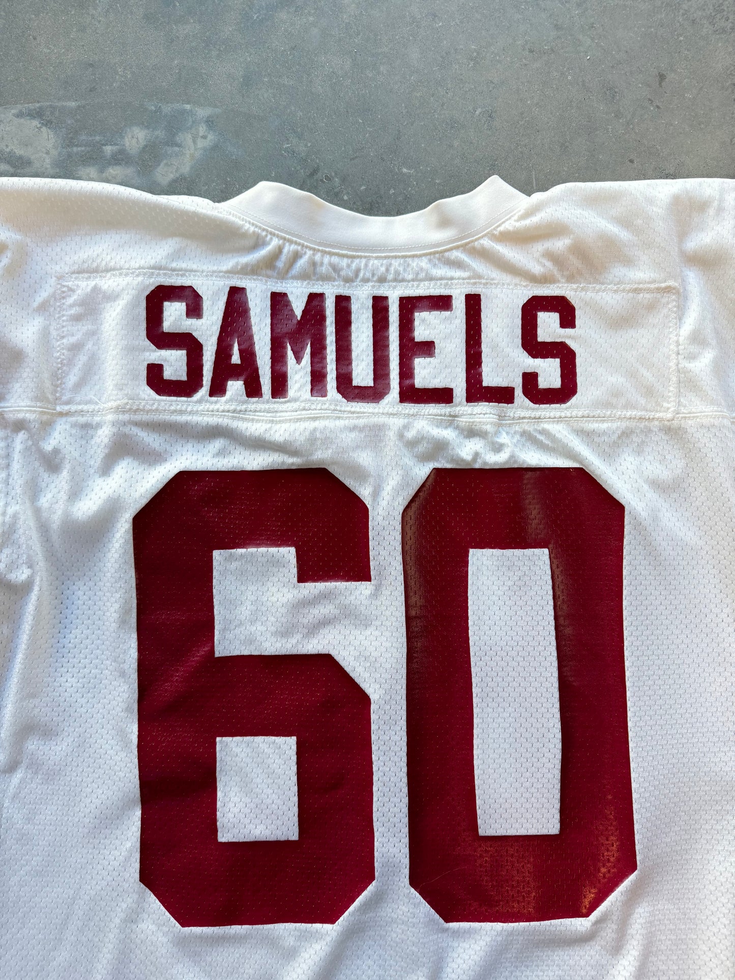 2000 Alabama Crimson Tide Chris Samuels Team Issued Nike College Football Jersey (Size 58)