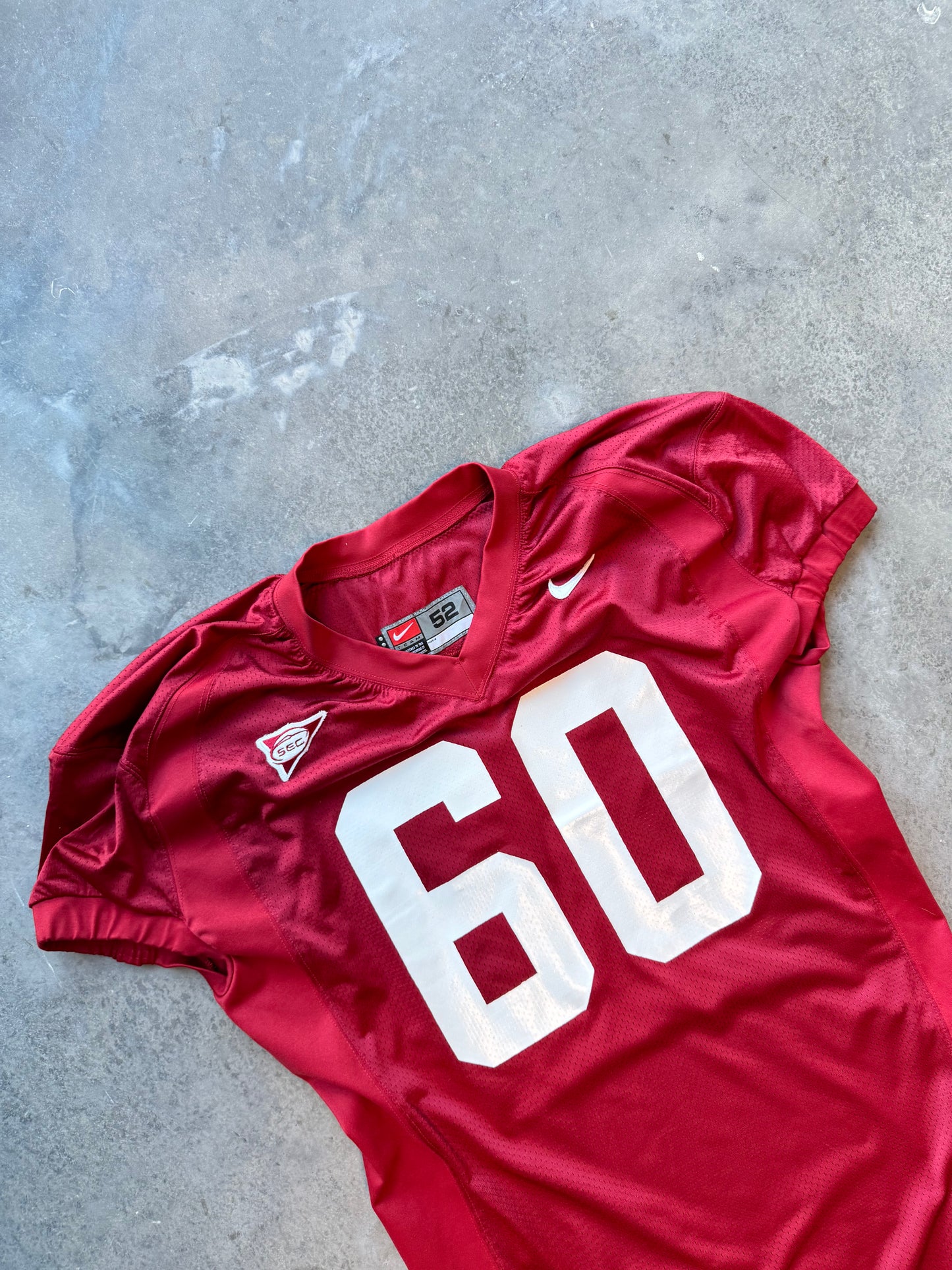 1999 Alabama Crimson Tide Chris Samuels Team Issued Nike College Football Jersey (Size 52)