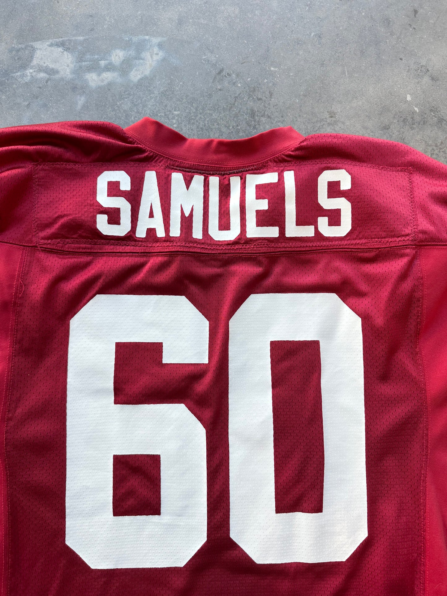 1999 Alabama Crimson Tide Chris Samuels Team Issued Nike College Football Jersey (Size 52)