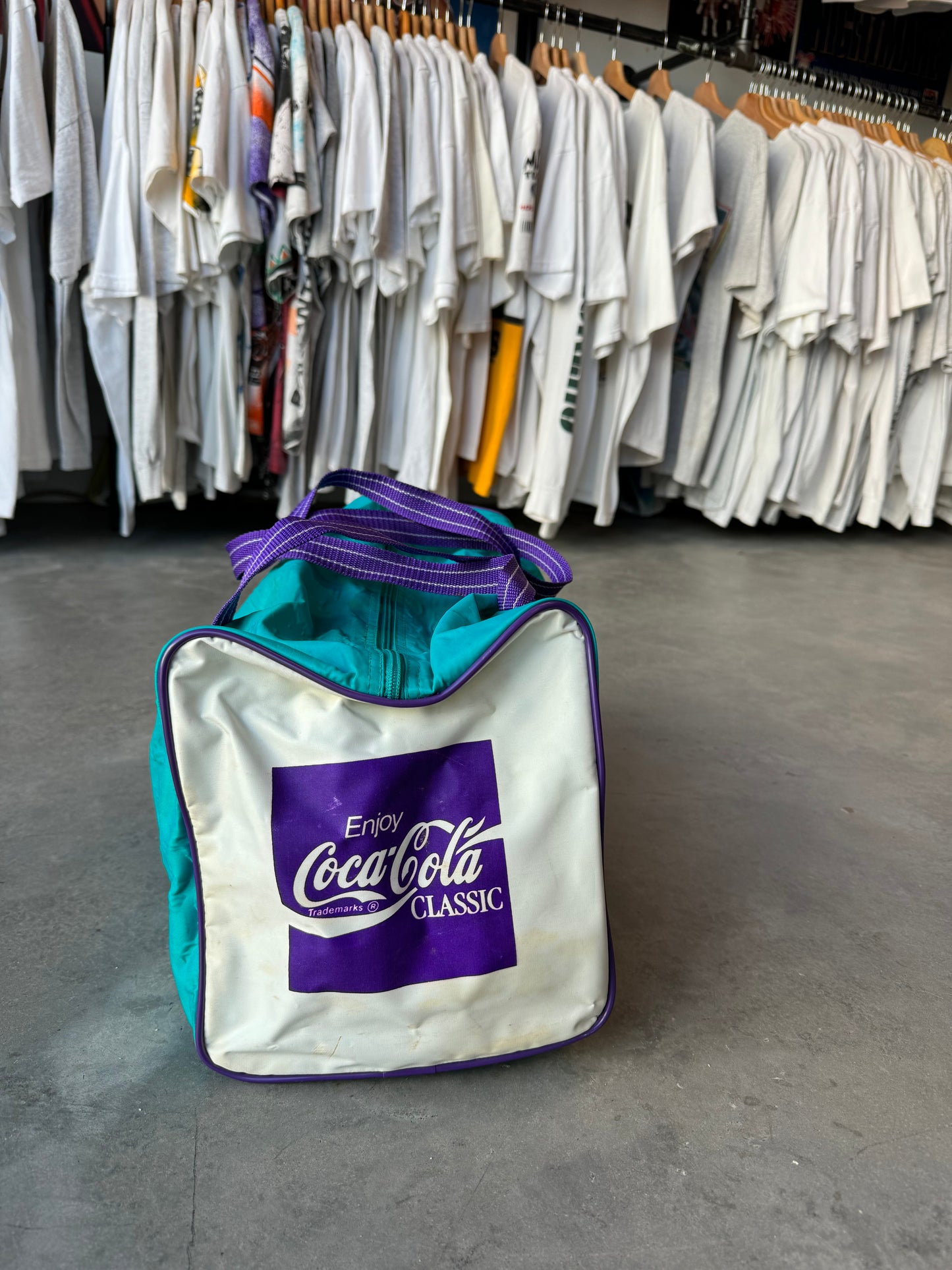 90’s Charlotte Hornets x Coca-Cola Jr. Hornets NBA Duffle Bag