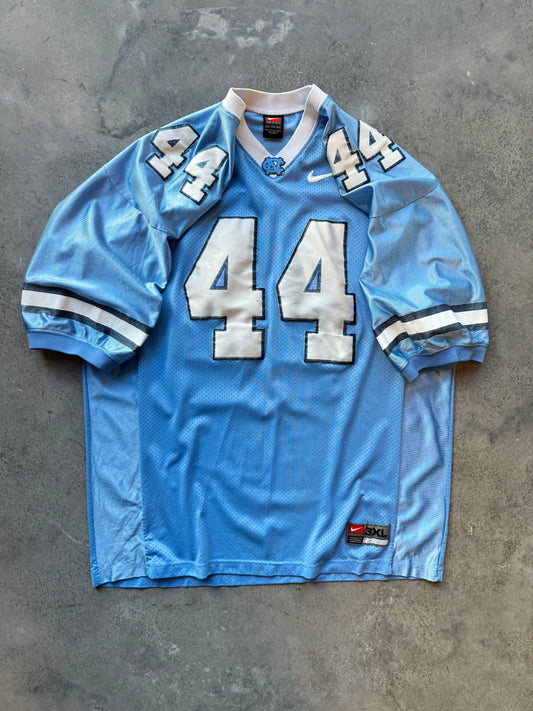 00’s UNC North Carolina Tarheels Vintage Nike Fully Embroidered College Football Jersey (XXXL)