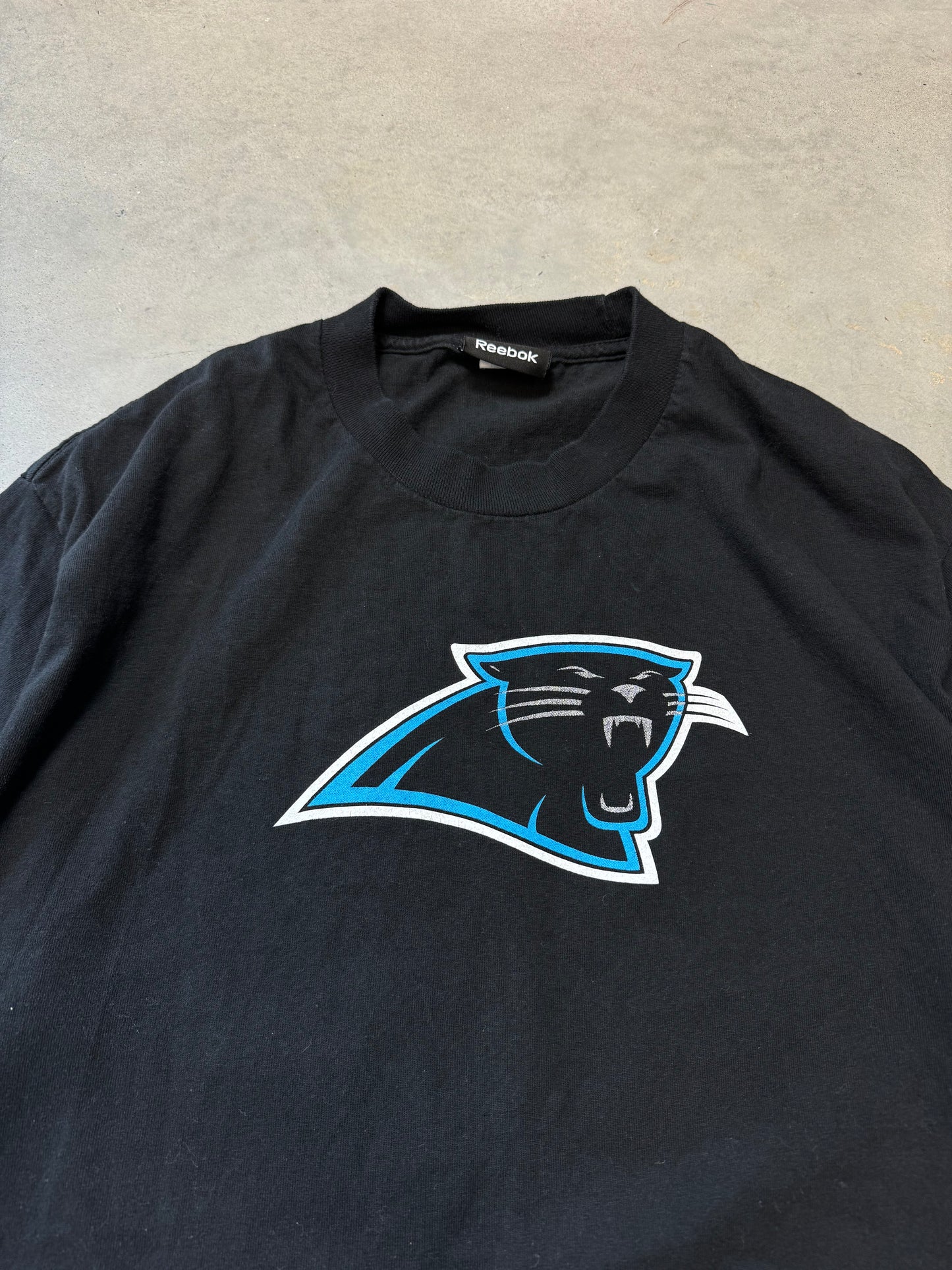 00’s Carolina Panthers DeAngelo Williams Vintage Reebok NFL Tee (Large)