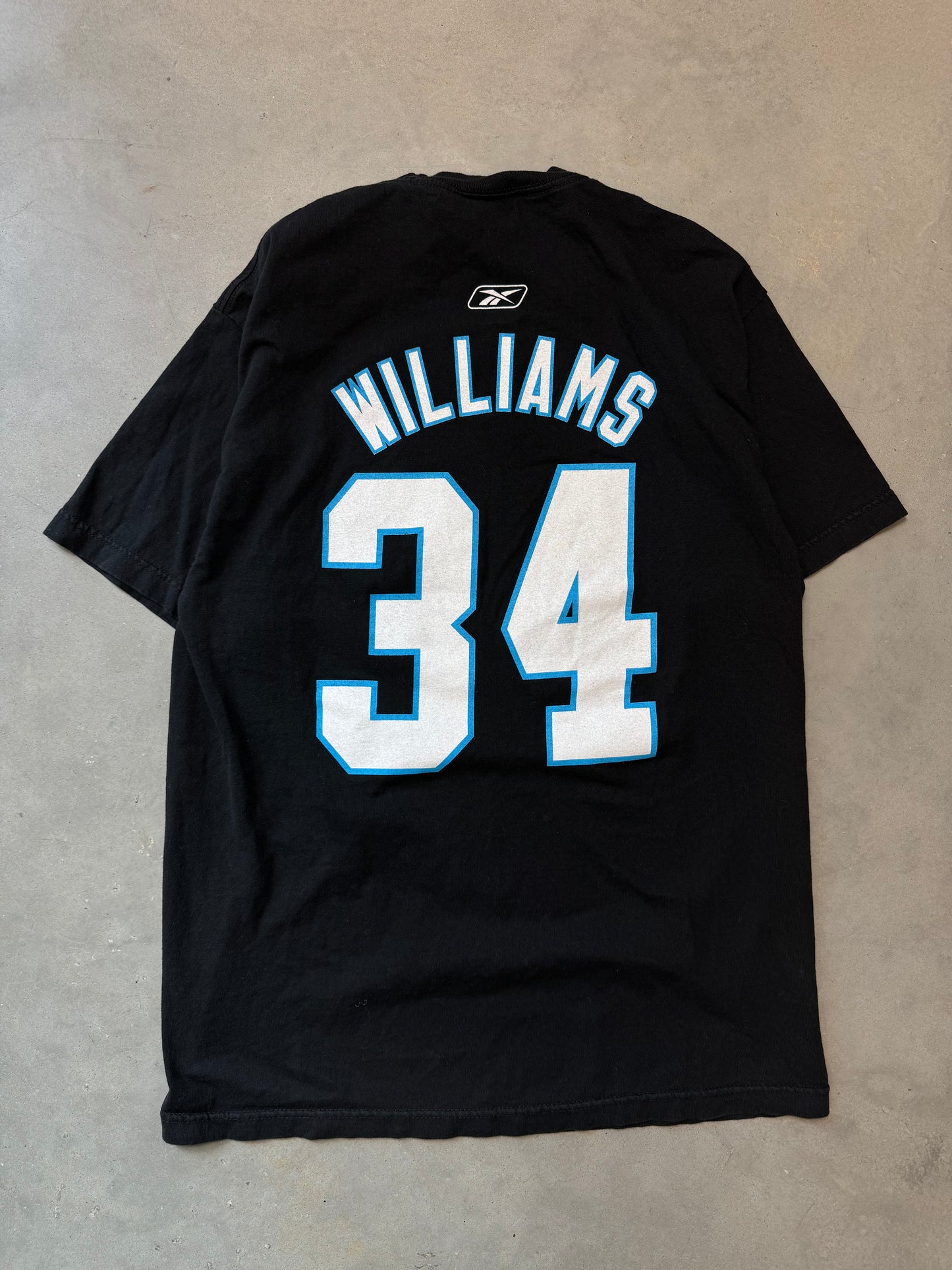 00’s Carolina Panthers DeAngelo Williams Vintage Reebok NFL Tee (Large)