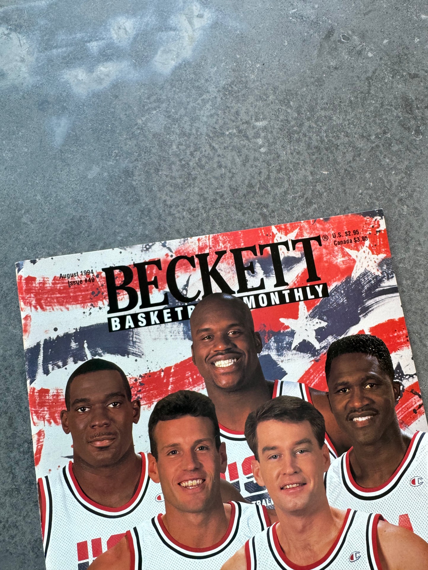 1994 Beckett USA Basketball Vintage Dream Team II: Taking The World NBA Coffee Table Book