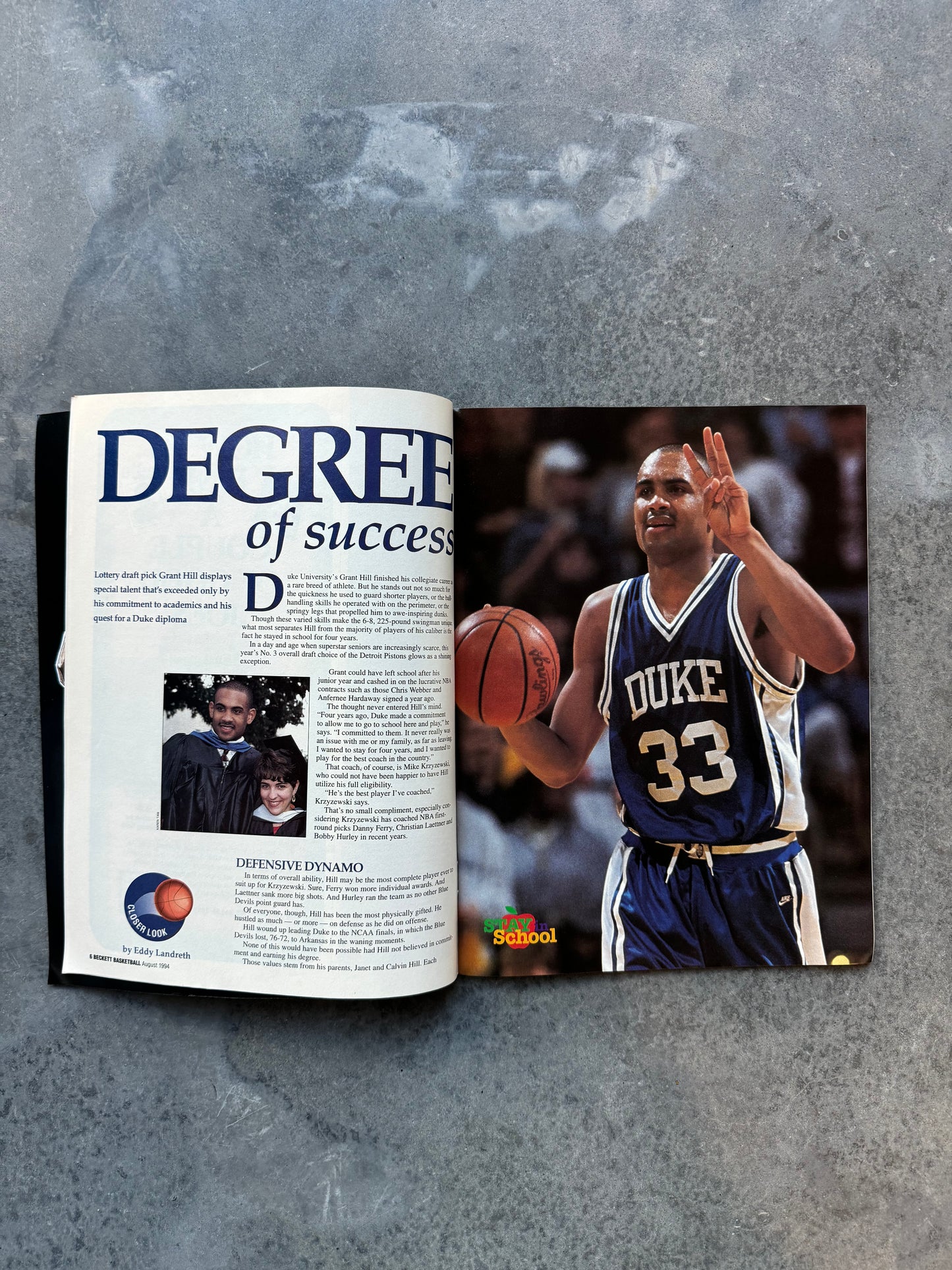 1994 Beckett USA Basketball Vintage Dream Team II: Taking The World NBA Coffee Table Book