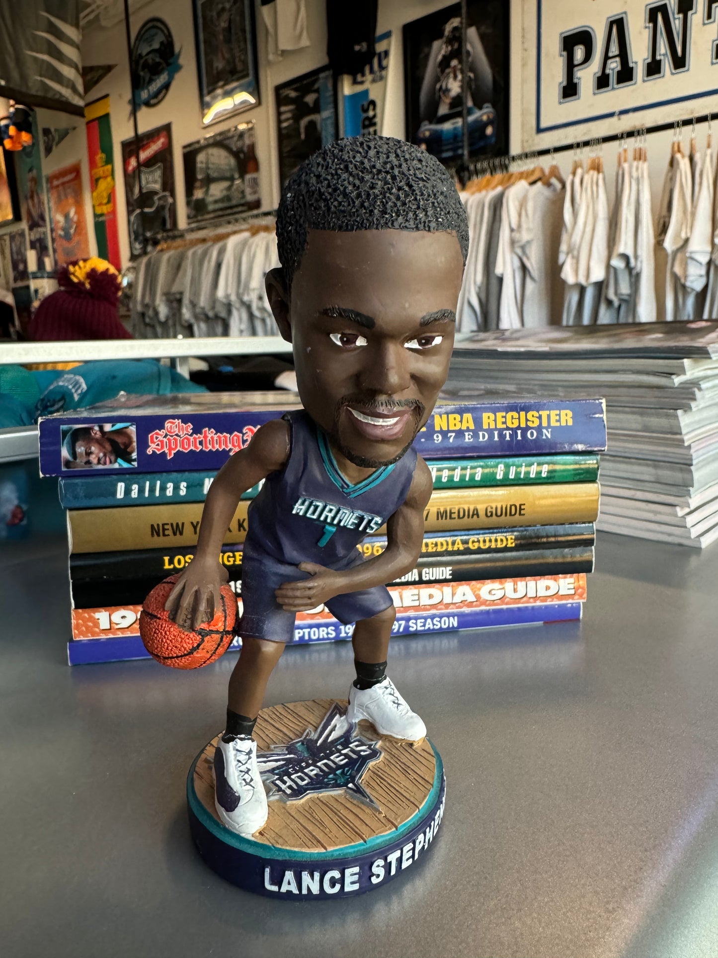 2015 Charlotte Hornets Lance Stephenson NBA Bobblehead - Brand New In Box