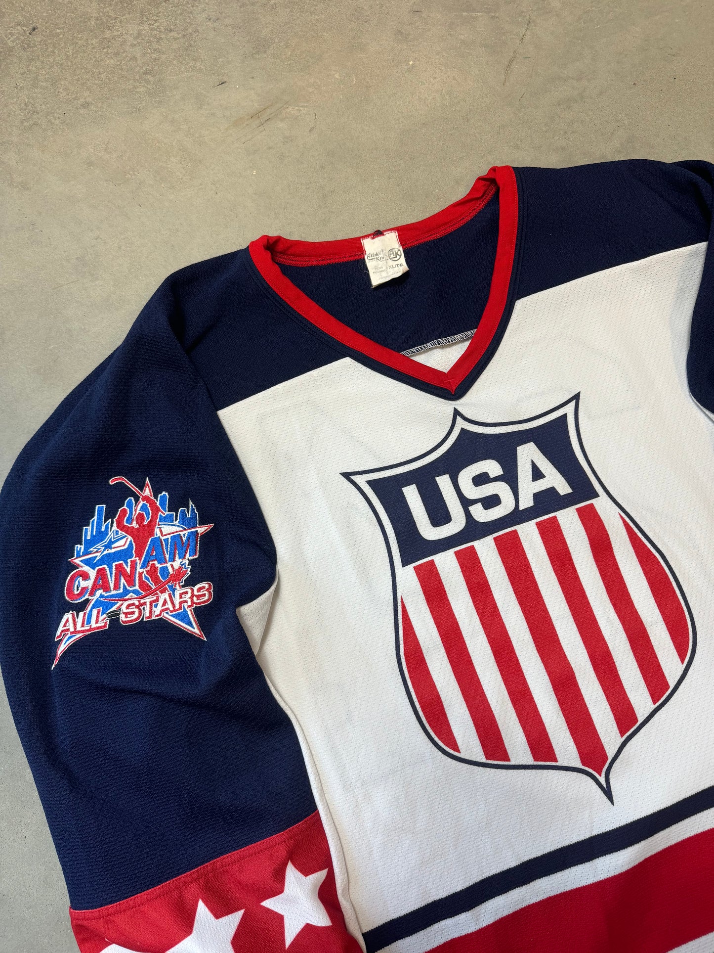 90’s USA CanAm All Stars Vintage Hockey Jersey (XL)