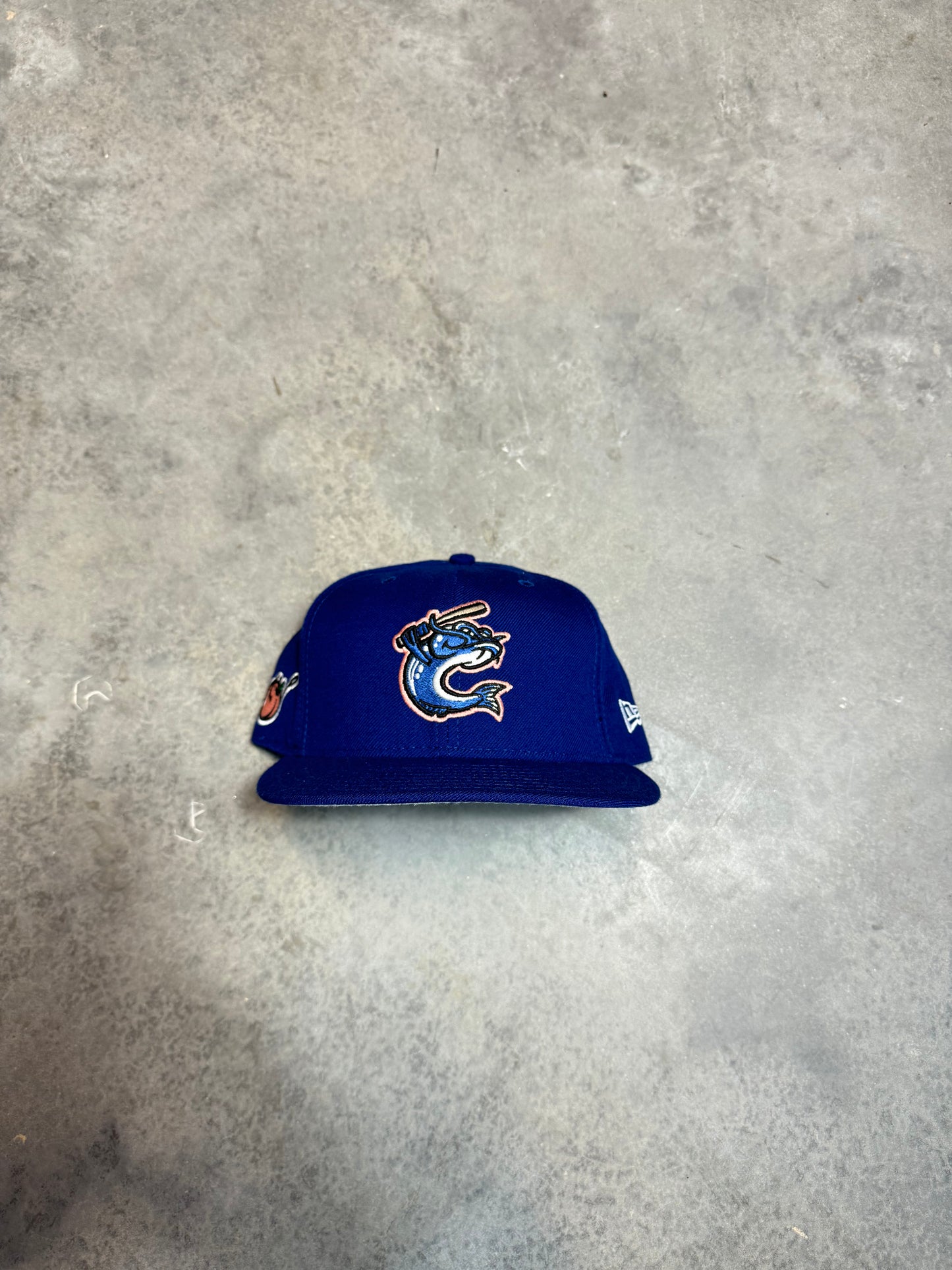 00’s Columbus Catfish Vintage Minor League Baseball New Era Fitted Hat (7 1/2)