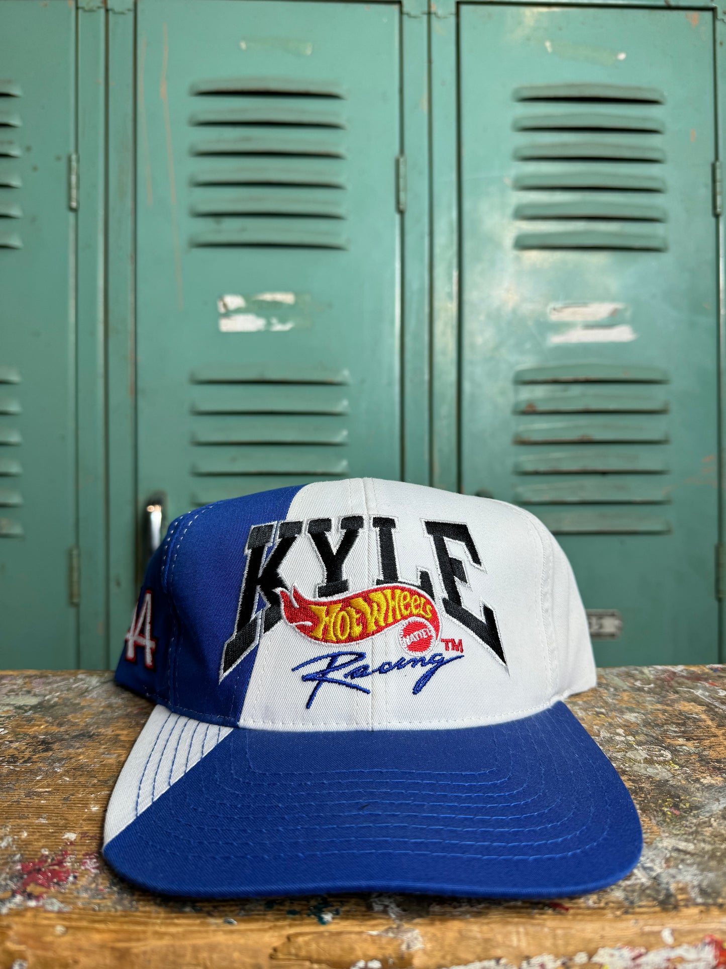 90’s Kyle Petty Hot Wheels Racing Vintage NASCAR Snapback Hat (OSFA)