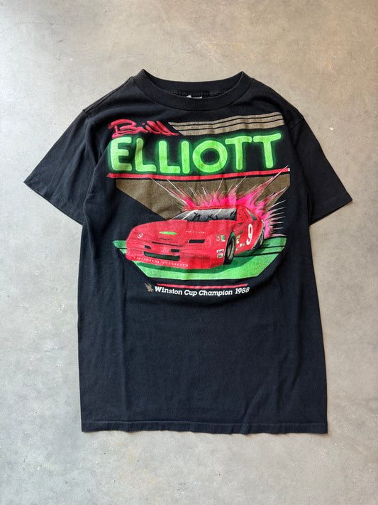 1988 Bill Elliott “There Is Only One Million $ Bill!” Vintage NASCAR Winston Cup Champion Tee (Medium)