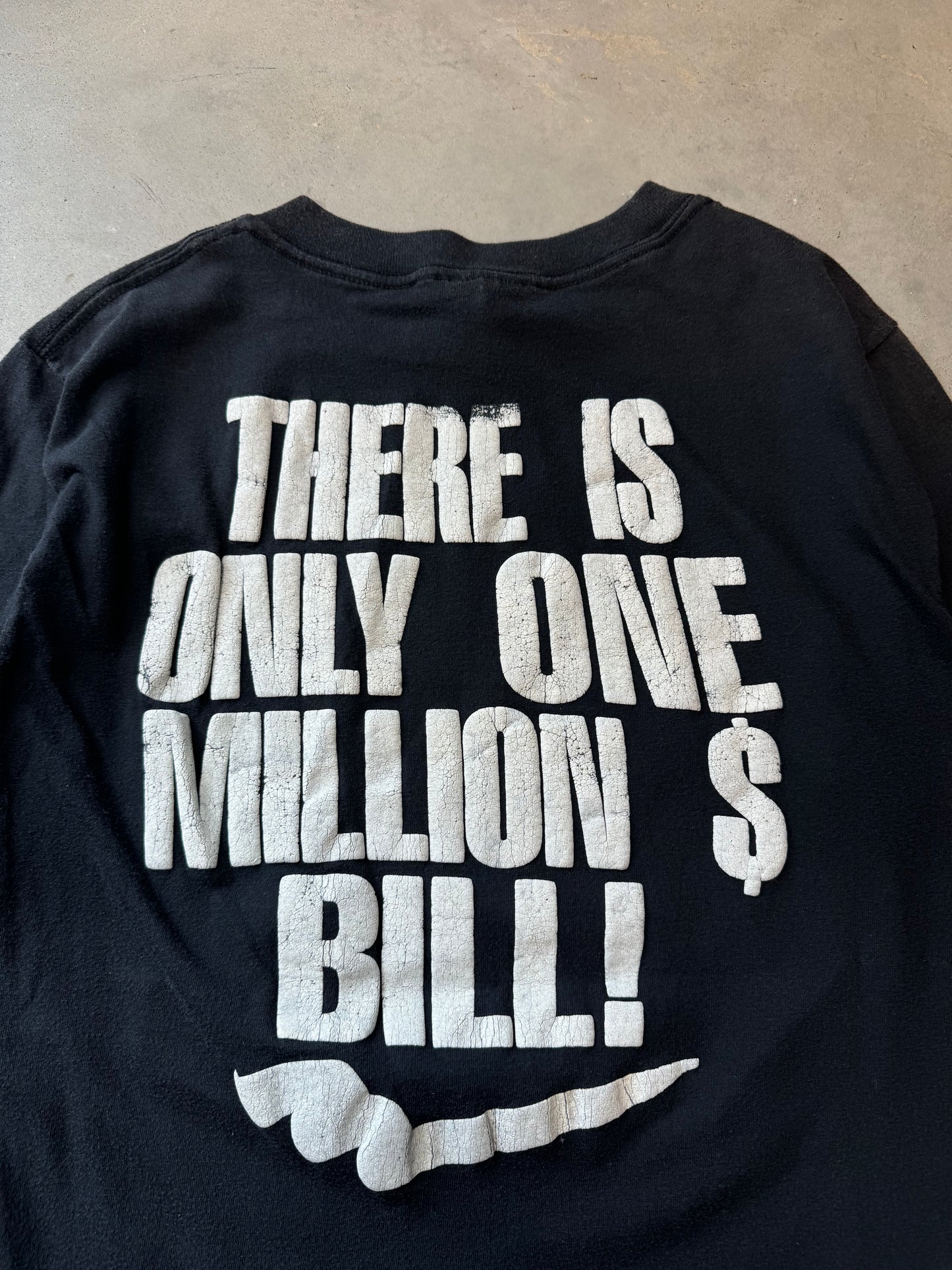 1988 Bill Elliott “There Is Only One Million $ Bill!” Vintage NASCAR Winston Cup Champion Tee (Medium)