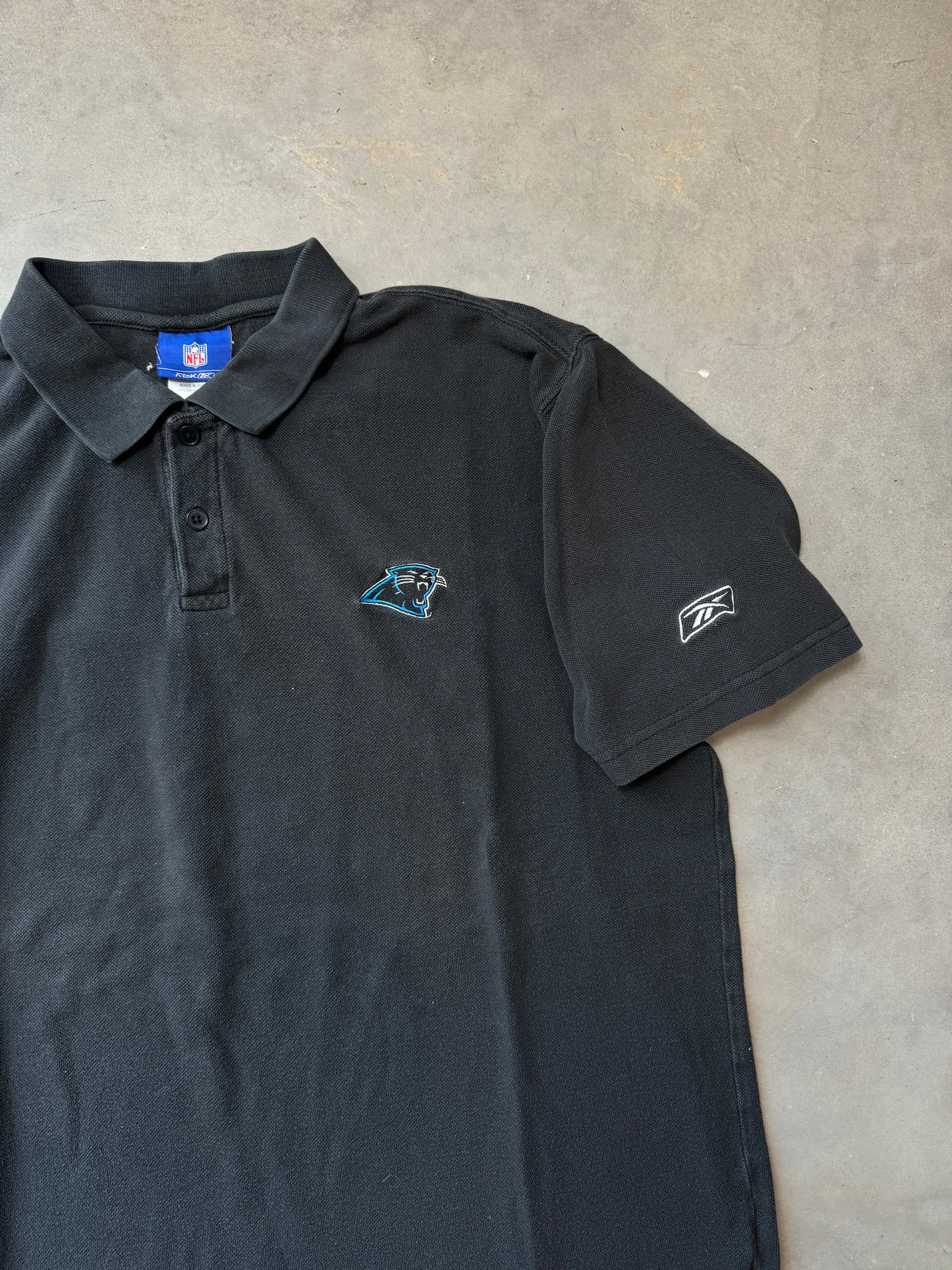 00’s Carolina Panthers Vintage Reebok NFL Collared Shirt (XL)