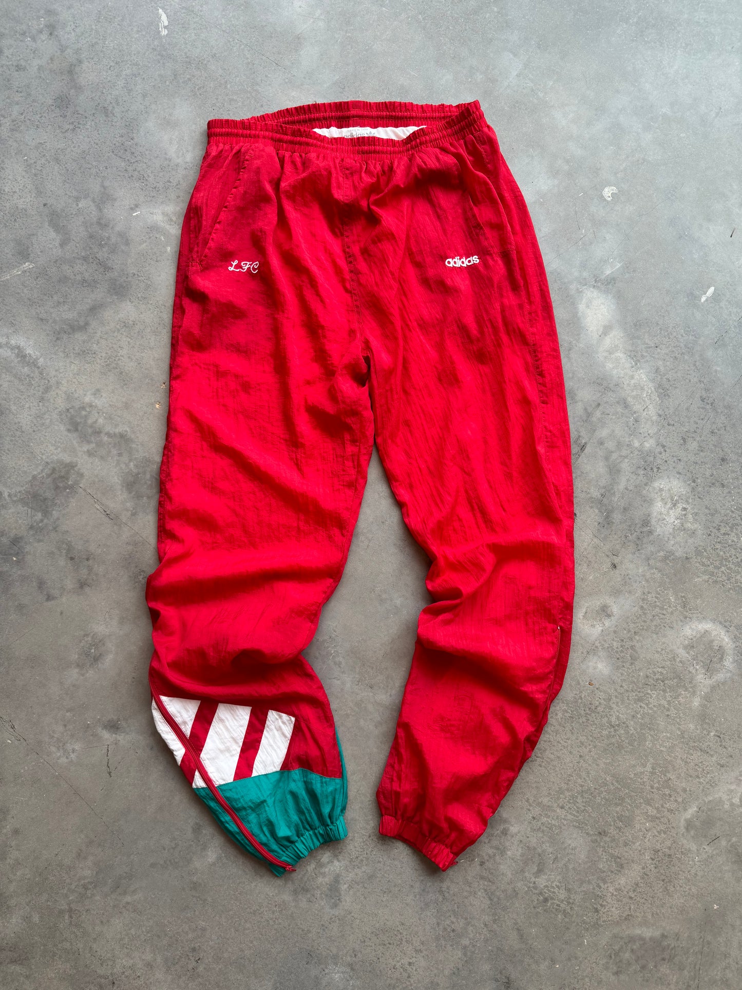 90’s Liverpool FC Adidas Vintage Track Pants (XL)