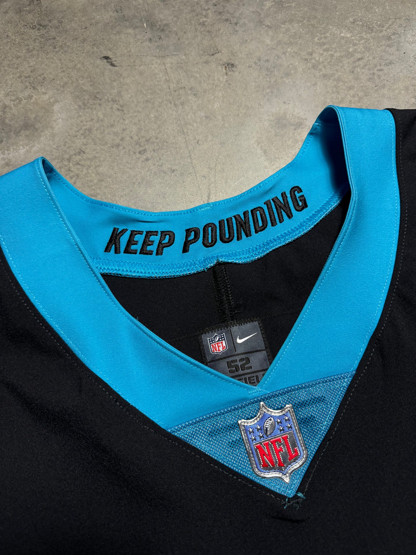 Carolina Panthers Luke Kuechly Black Nike Vapor F.U.S.E Elite Fully Stitched On Field NFL Jersey (52/XXL)