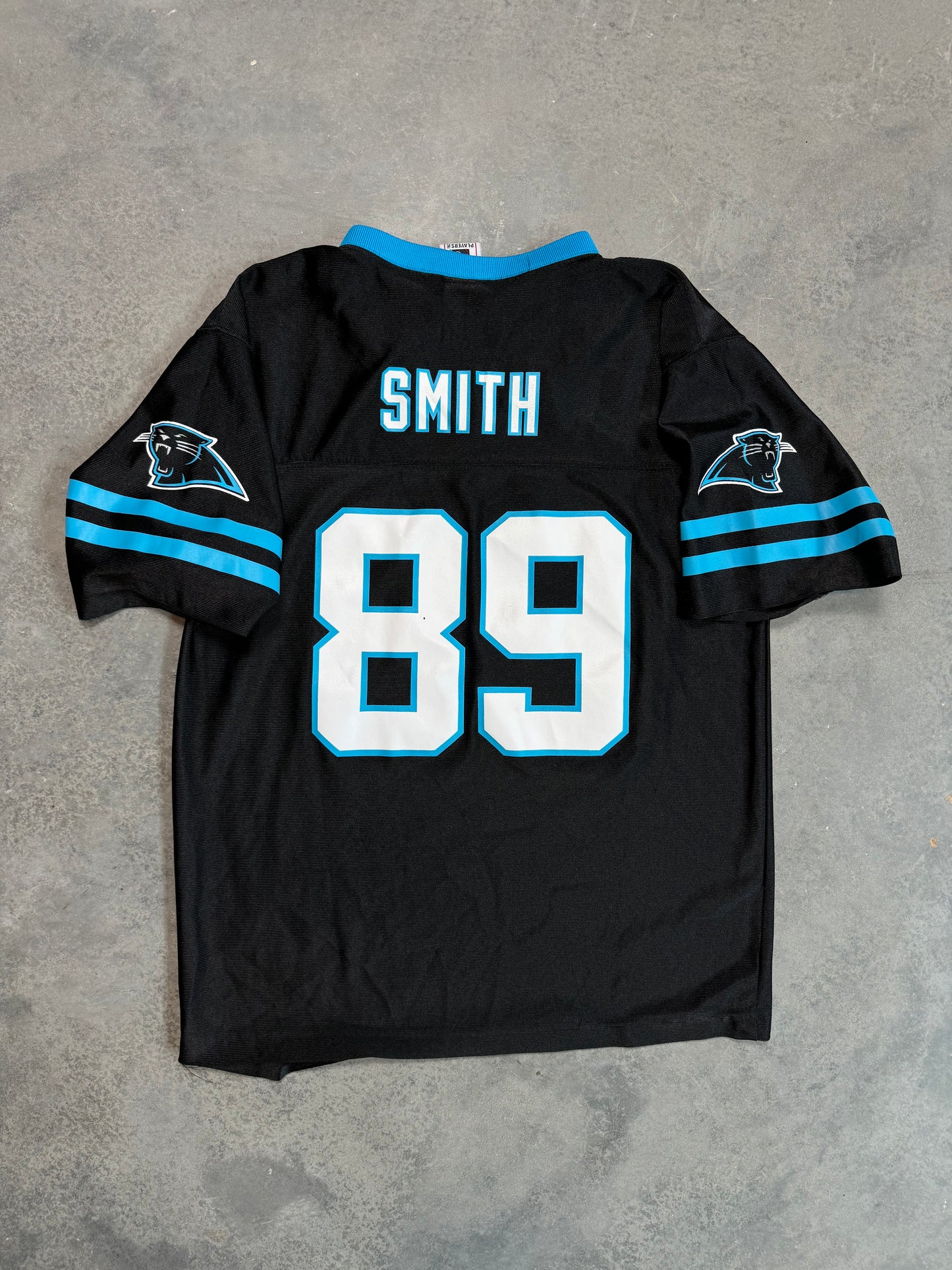 00’s Carolina Panthers Steve Smith Vintage NFL Jersey (Youth Large)