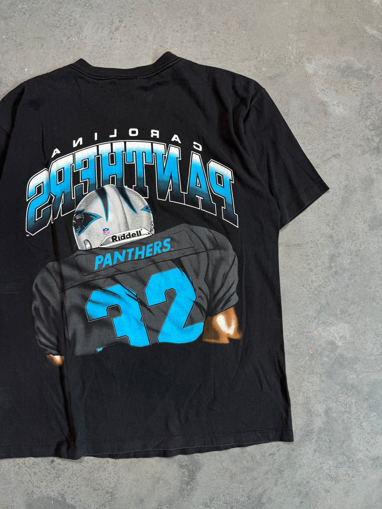 1994 Carolina Panthers Vintage Riddell Breakthrough Player NFL Tee (XL)