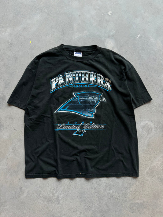 1999 Carolina Panthers Vintage Chrome Style NFL Tee (XXL)