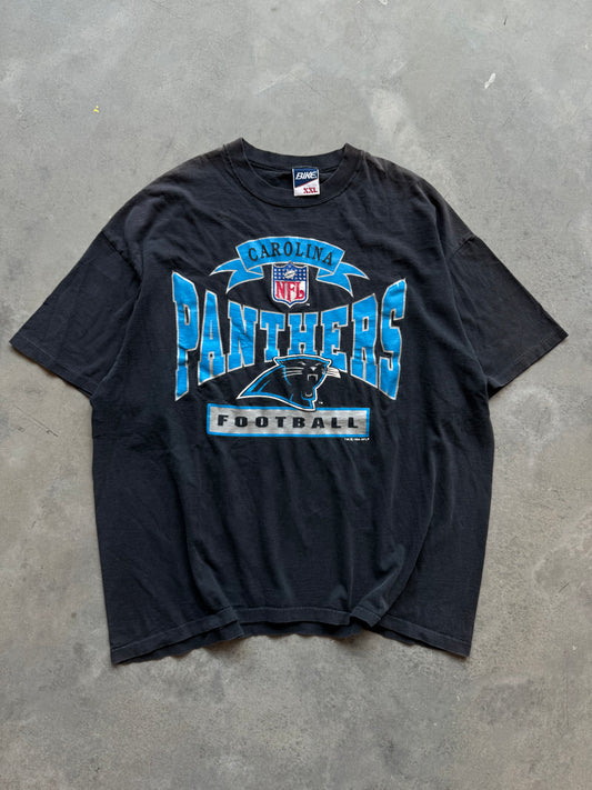 1994 Carolina Panthers Vintage Bike Big Spellout NFL Tee (XXL)