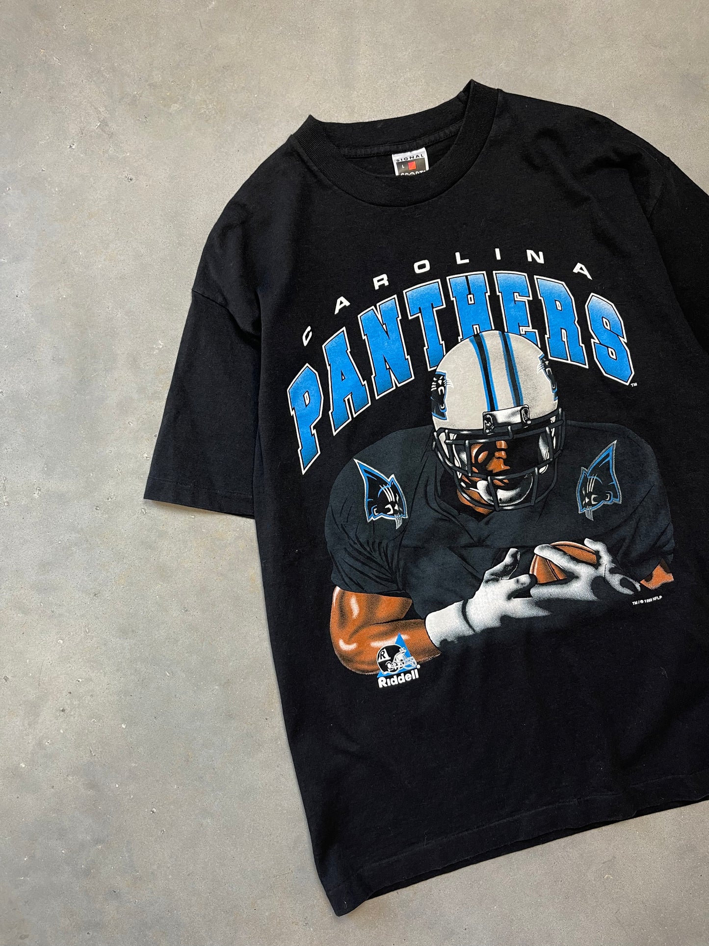 1995 Carolina Panthers Vintage Breakthrough NFL Tee (Large)