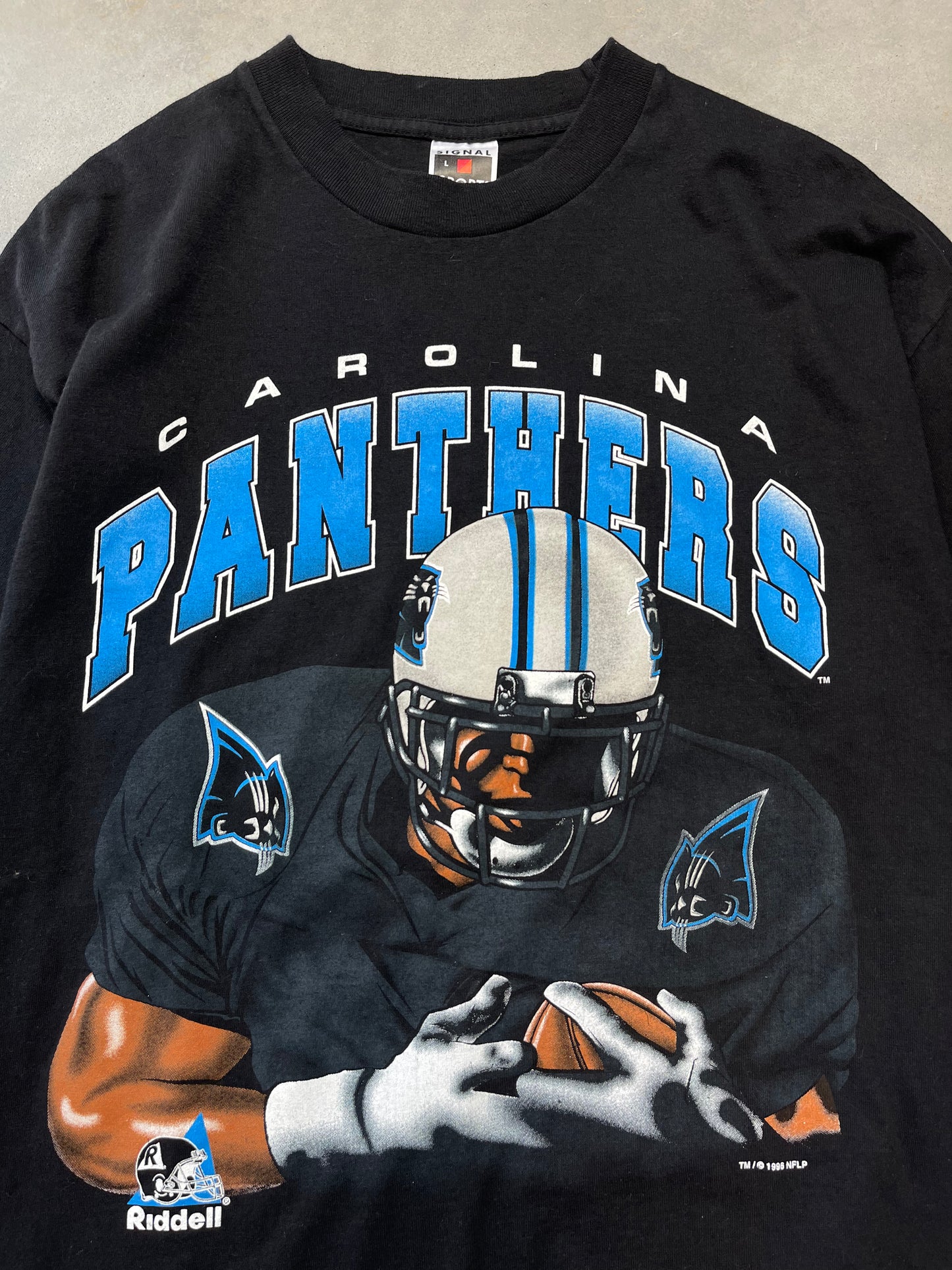 1995 Carolina Panthers Vintage Breakthrough NFL Tee (Large)