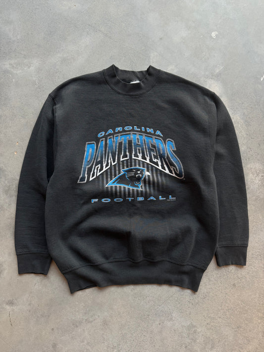 1995 Carolina Panthers Vintage Arch Logo Salem Sportwear NFL Crewneck (Large)