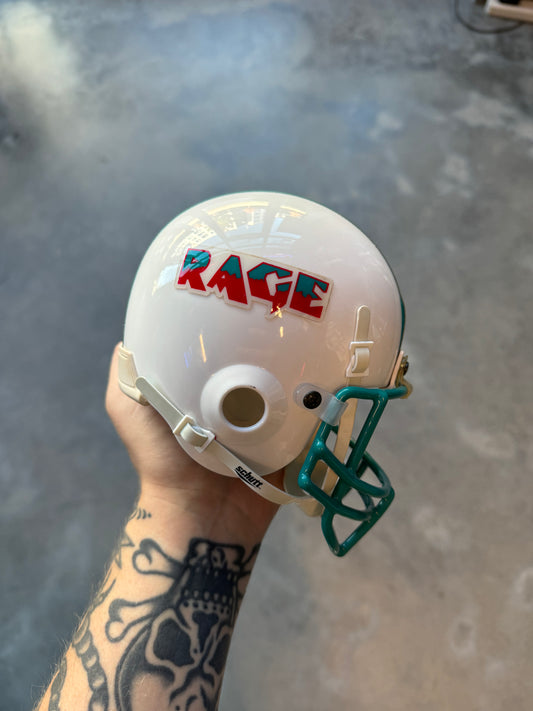 90’s Charlotte Rage AFL Arena Football League Collectible Replica Mini Helmet