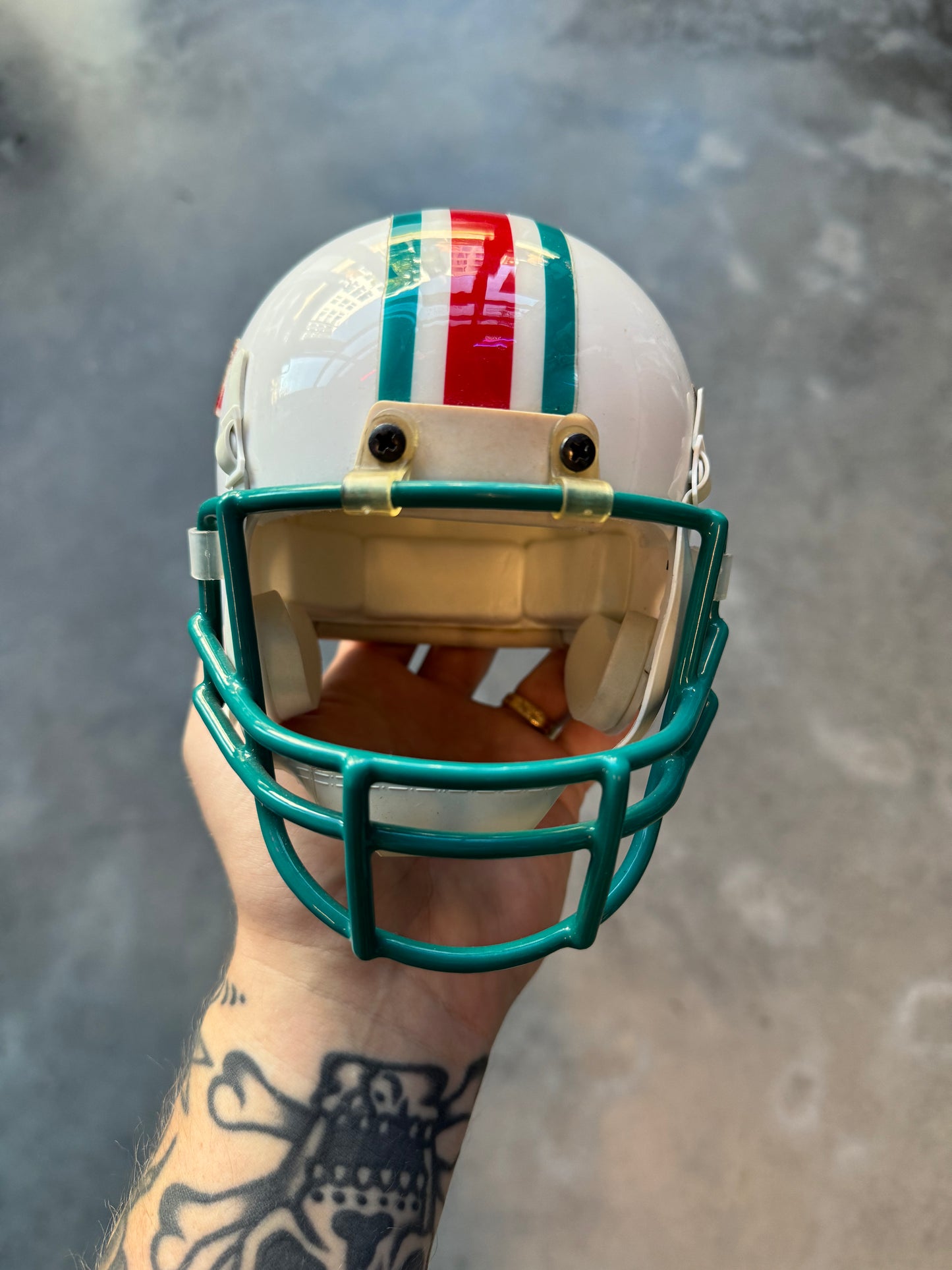 90’s Charlotte Rage AFL Arena Football League Collectible Replica Mini Helmet