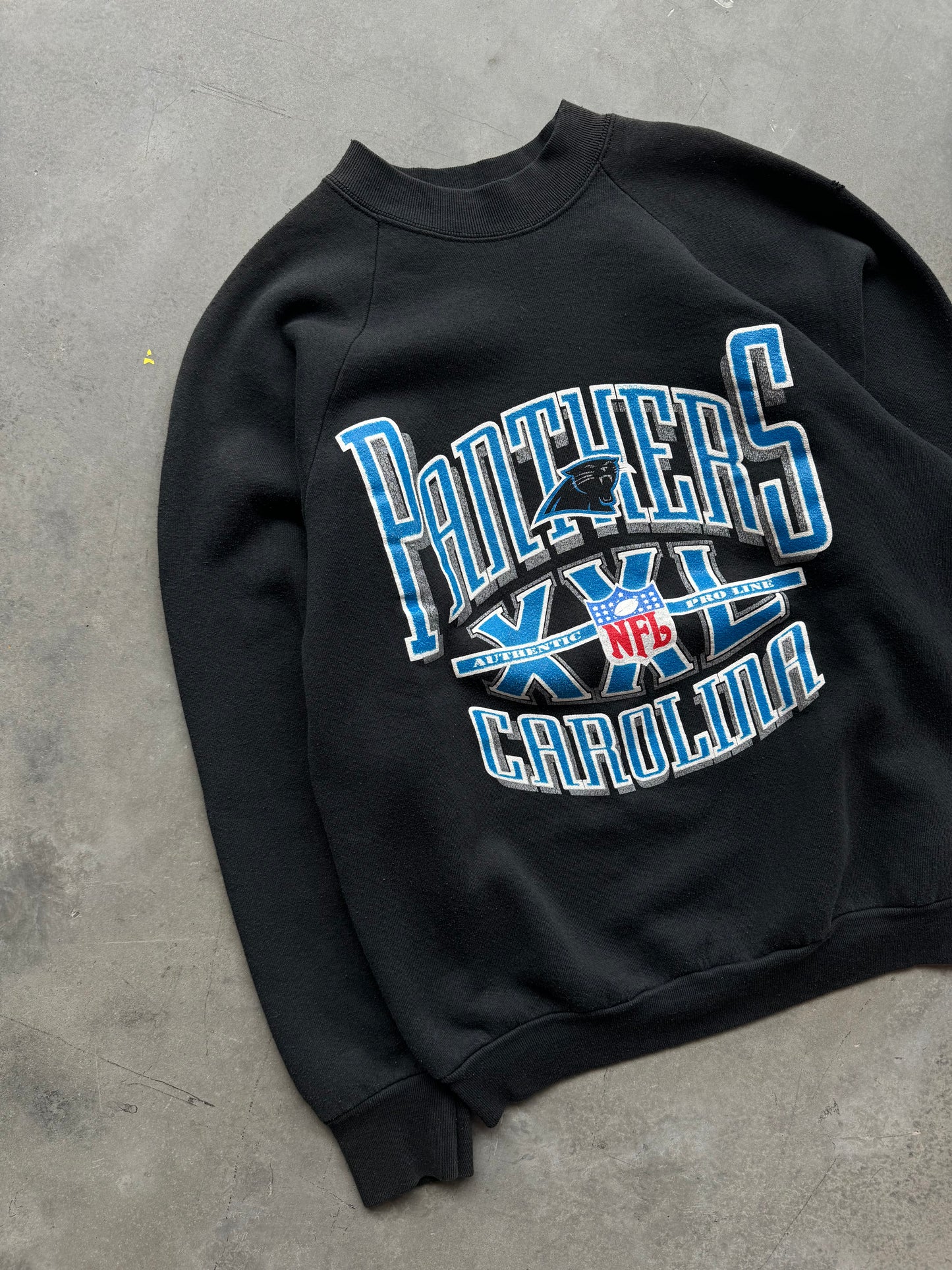 90’s Carolina Panthers Vintage NFL Pro Line Crewneck (Medium)