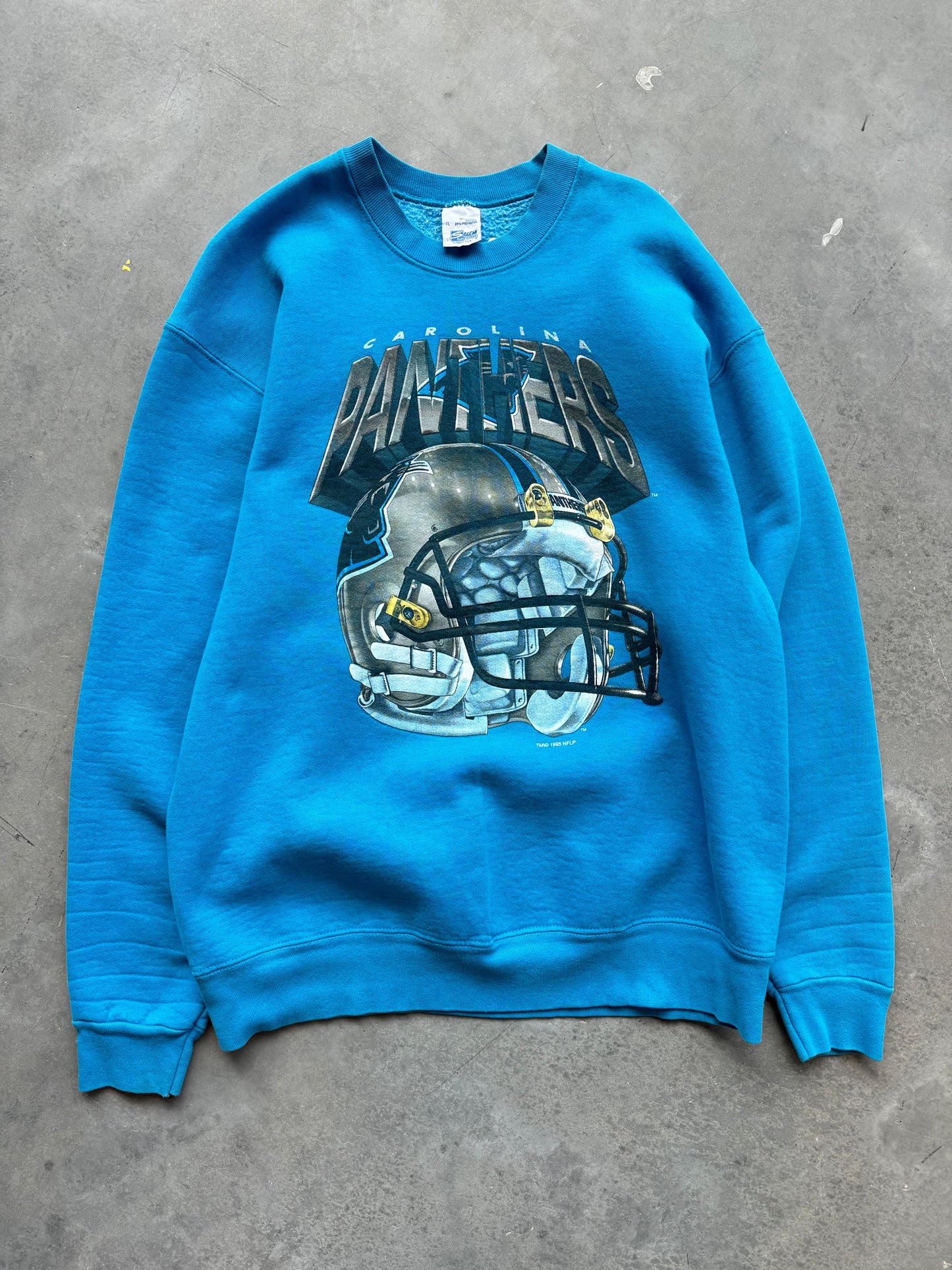 1995 Carolina Panthers Vintage Heavyweight NFL Salem Sportswear Crewneck (XL)